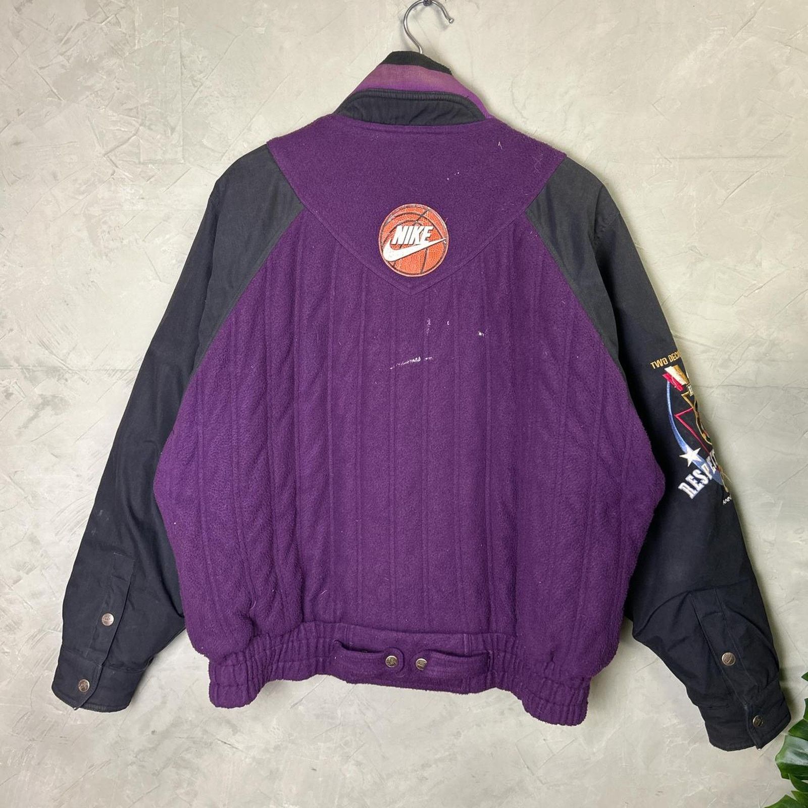 Nike Nike Air Jordan 1992 Flight Force Medium Varsity Jacket Size US M / EU 48-50 / 2 - 5 Thumbnail
