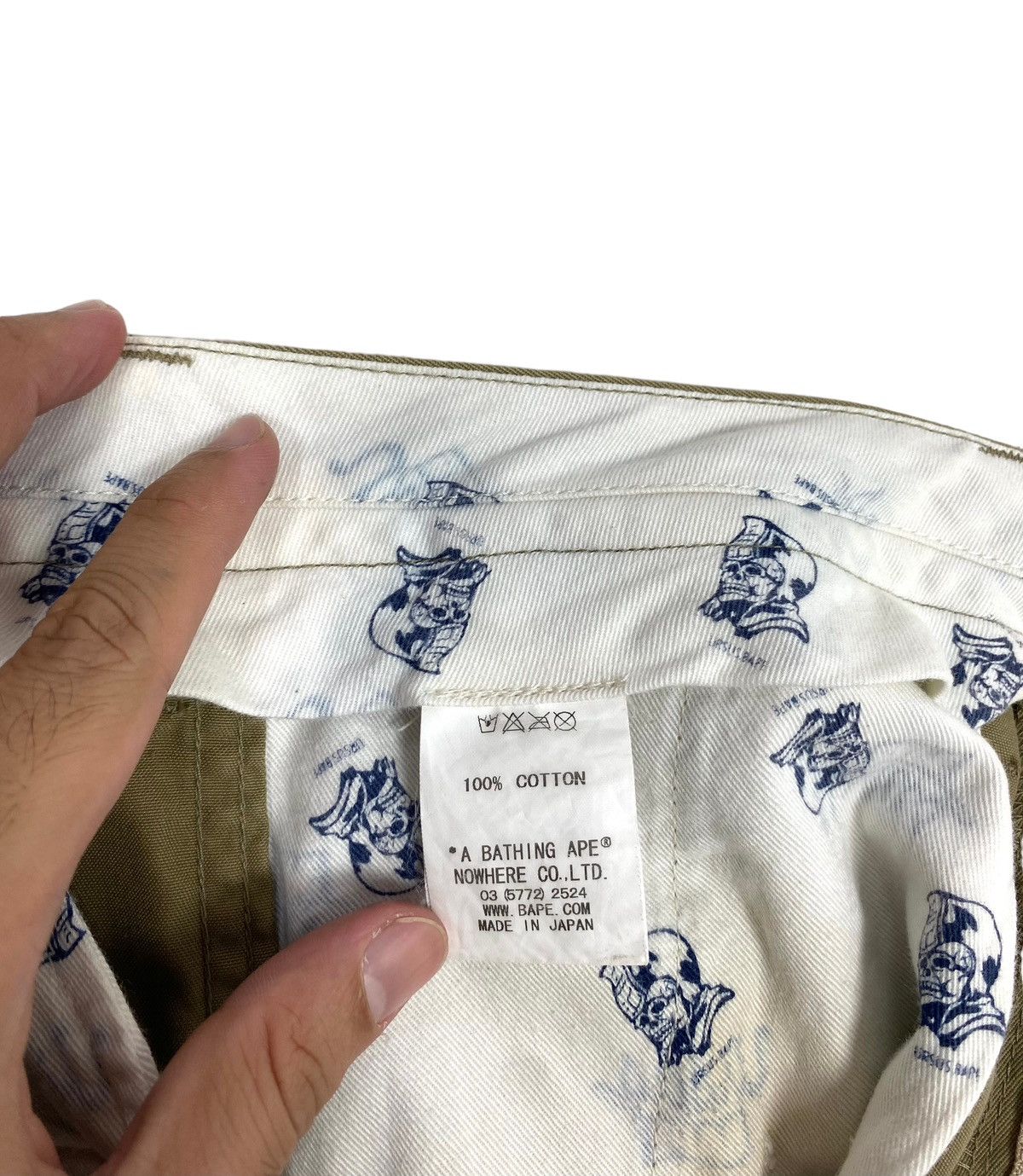 Bape Ursus Bape Chino Pants Size US 31 - 8 Thumbnail