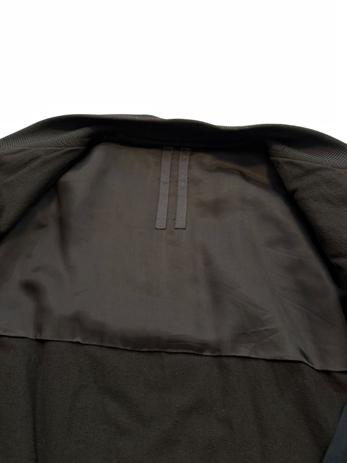 Rick Owens GRAIL 2010 Wax Coated “Army” Bomber Jacket Size US M / EU 48-50 / 2 - 10 Thumbnail