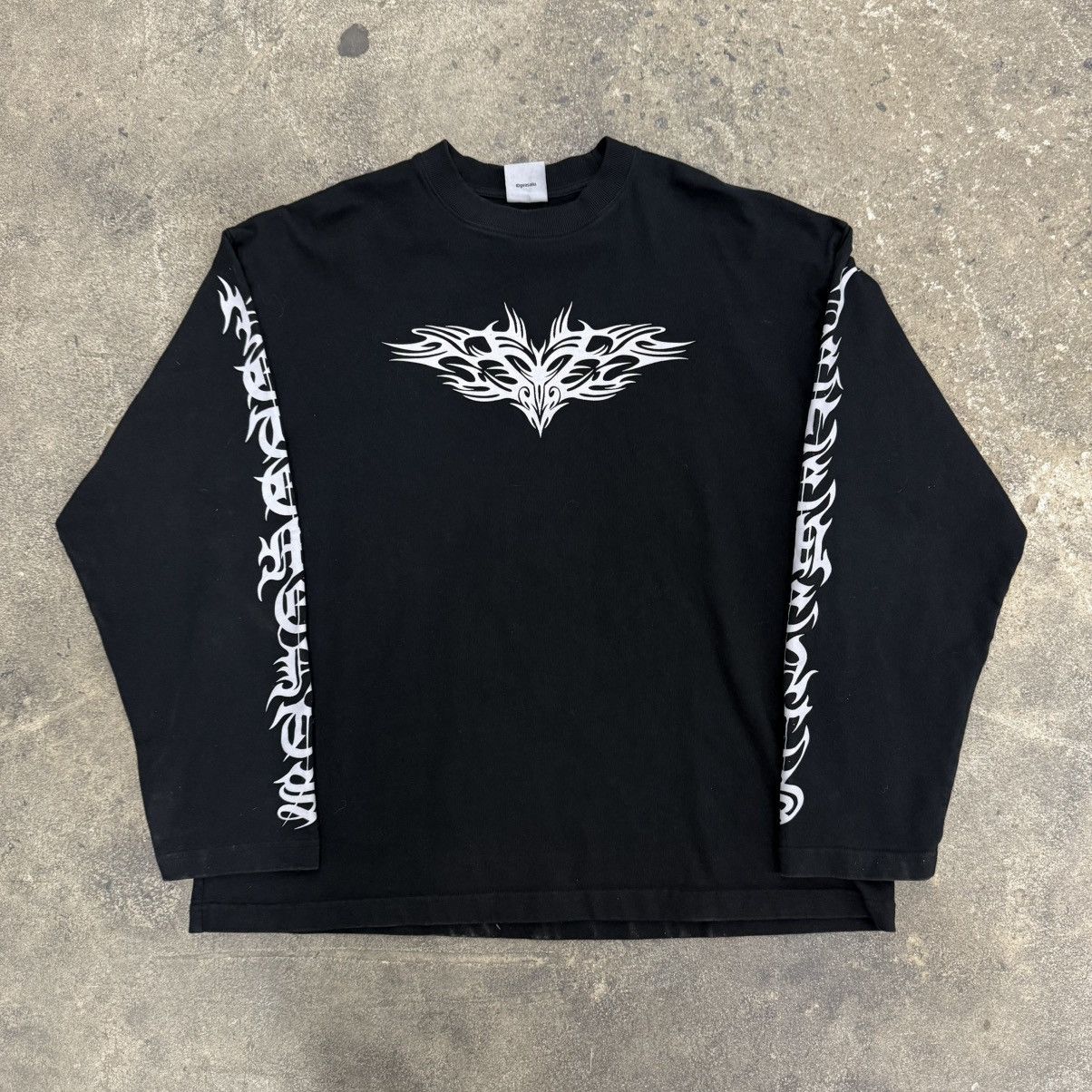Vetements Vetements Gothic Logo Longsleeve Tribal | Grailed