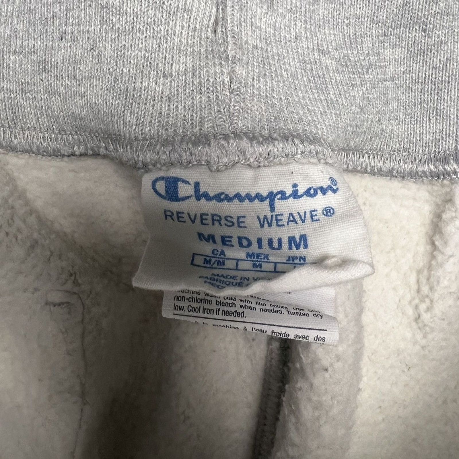 Champion × Vintage Champion Sweatpants Medium Reverse Weave Script AOP Jogger Size US 30 / EU 46 - 5 Thumbnail