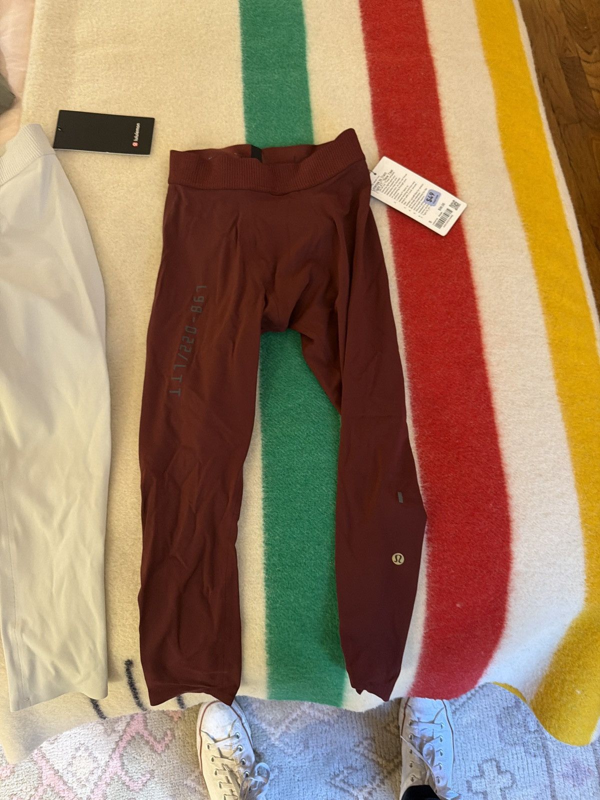 Lululemon Red lululemon LTT tights (new with tags) Size US 30 / EU 46 - 3 Thumbnail
