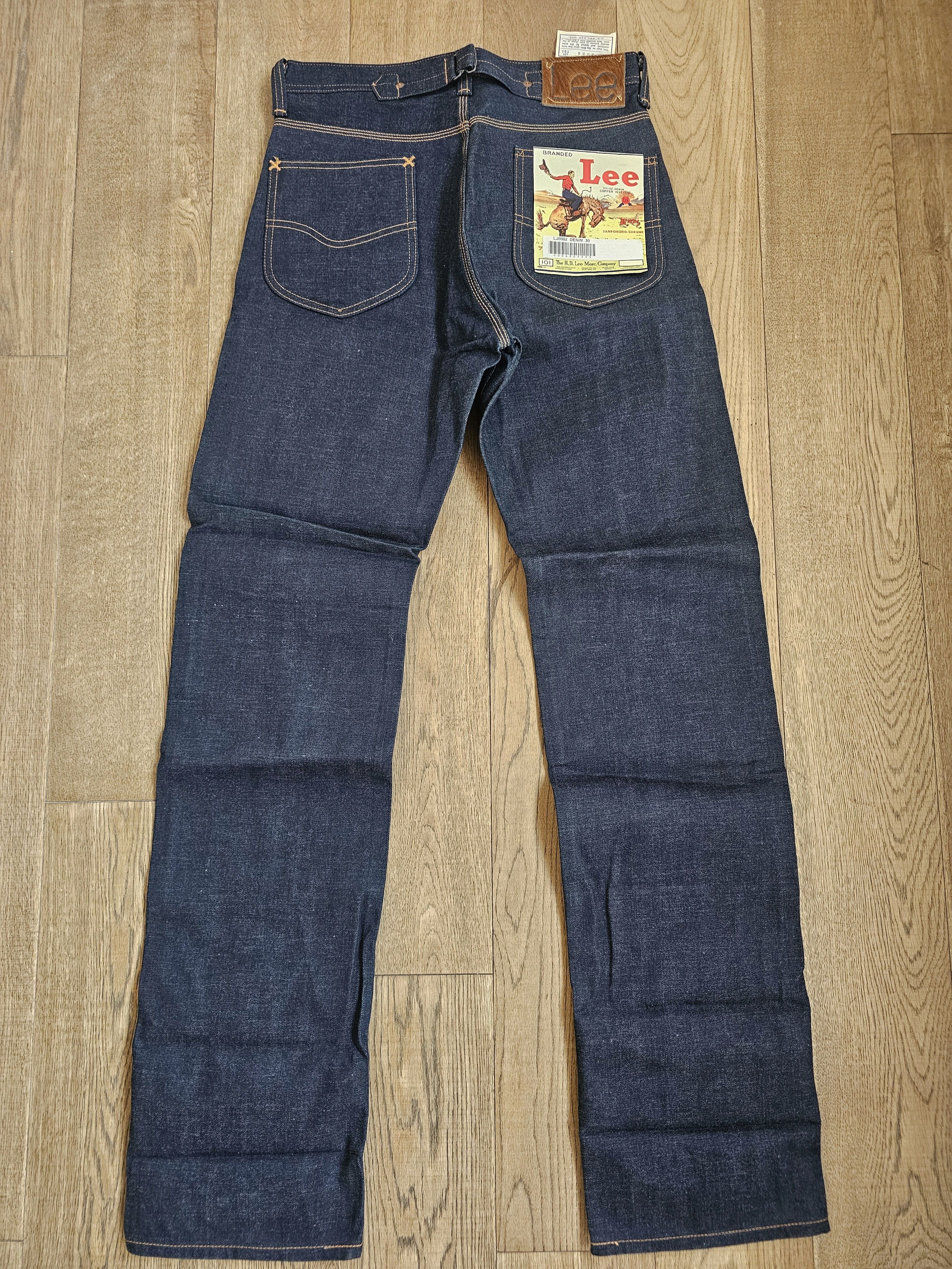 Lee Lee 101B Hair on Hide Japan 1937 Cowboy 101 not LVC 501XX Size US 30 / EU 46 - 6 Thumbnail