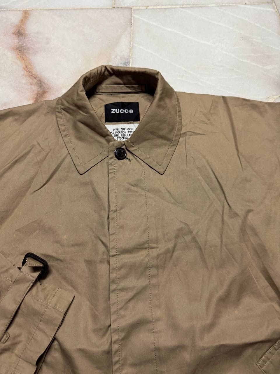 CABANE de ZUCCa ZUCCA CABANE DE ZUCCA FASHION JACKET BEIGE Size US L / EU 52-54 / 3 - 3 Thumbnail