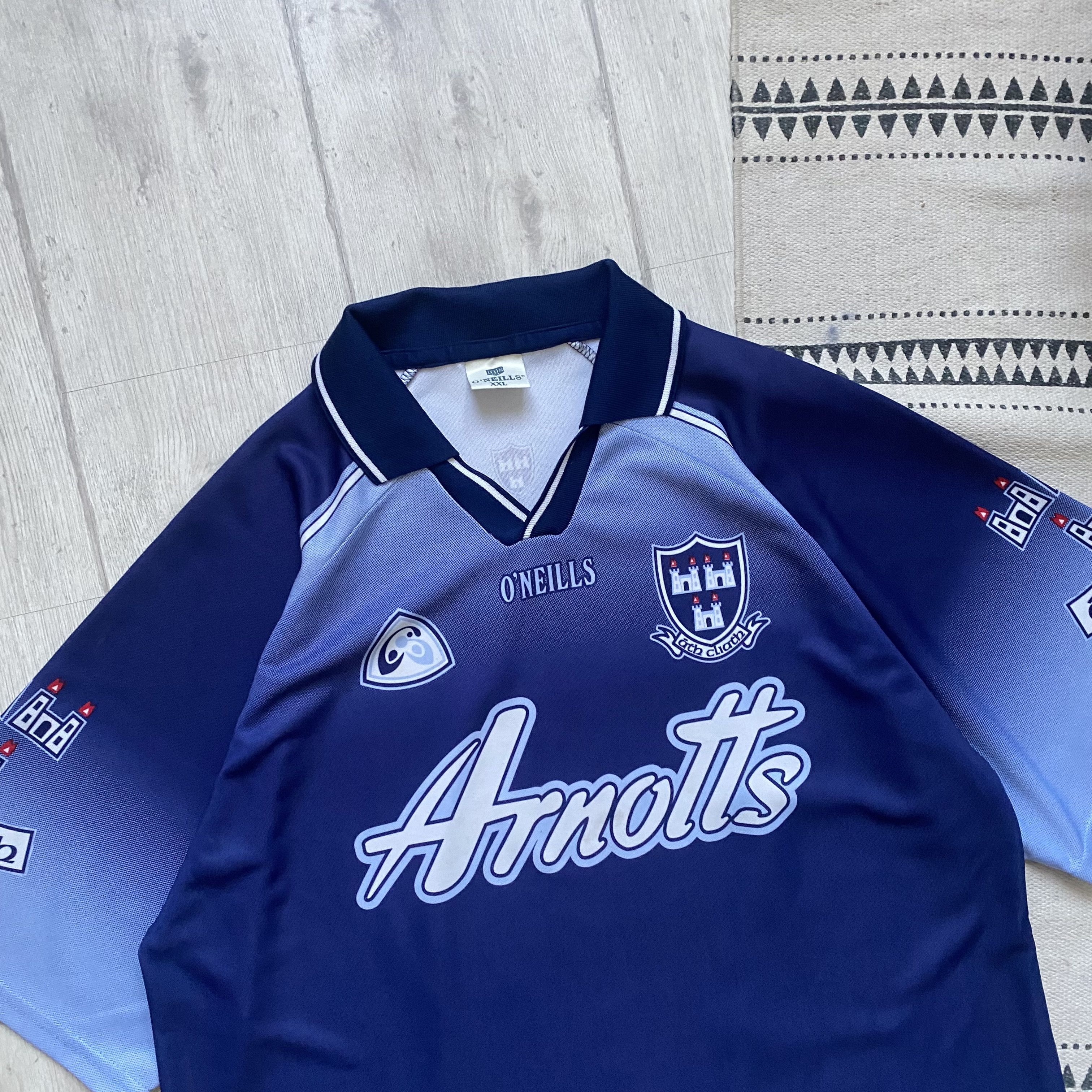 Nike Vintage 90s IRELAND DUBLIN GAA GAELIC Jersey Soccer Rugby Size US XL / EU 56 / 4 - 2 Thumbnail