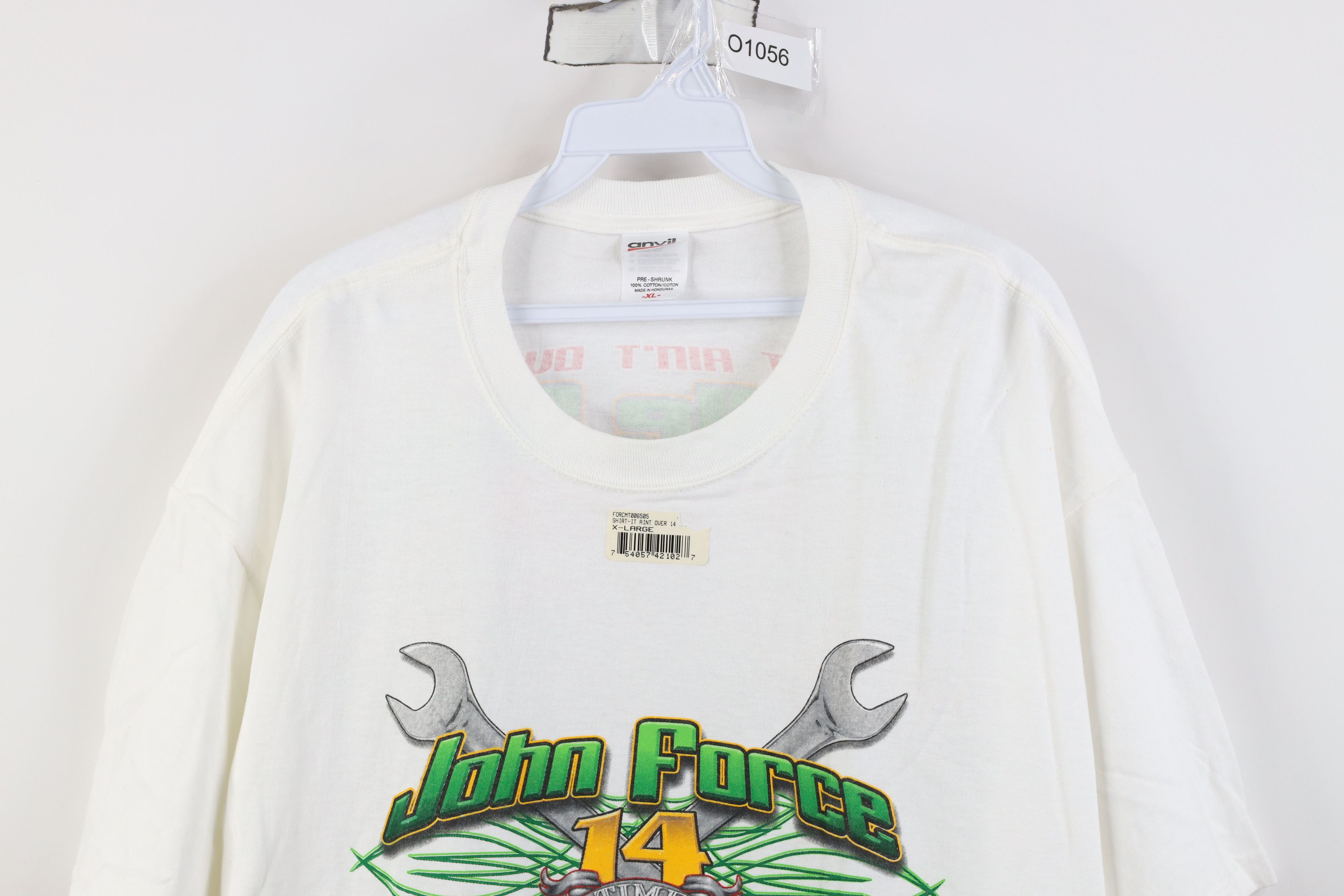 Vintage Deadstock Vintage John Force 14 Time Champion Racing T-Shirt Size US XL / EU 56 / 4 - 2 Thumbnail