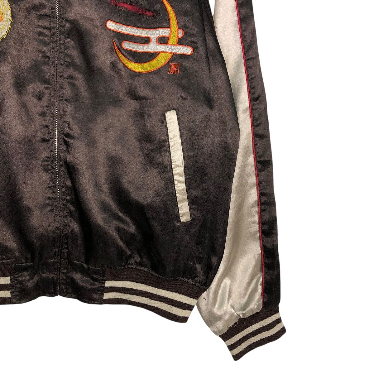 Japanese Brand 🔥VINTAGE SUKAJAN SOUVENIER JACKET EMBROIDERY BIG LOGO Size US M / EU 48-50 / 2 - 7 Thumbnail