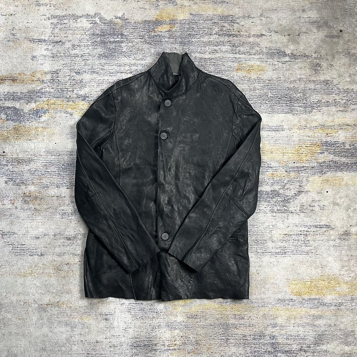 Isamu Katayama Backlash Transit uomo cut out leather jacket like carpediem julius Size US L / EU 52-54 / 3 - 3 Thumbnail
