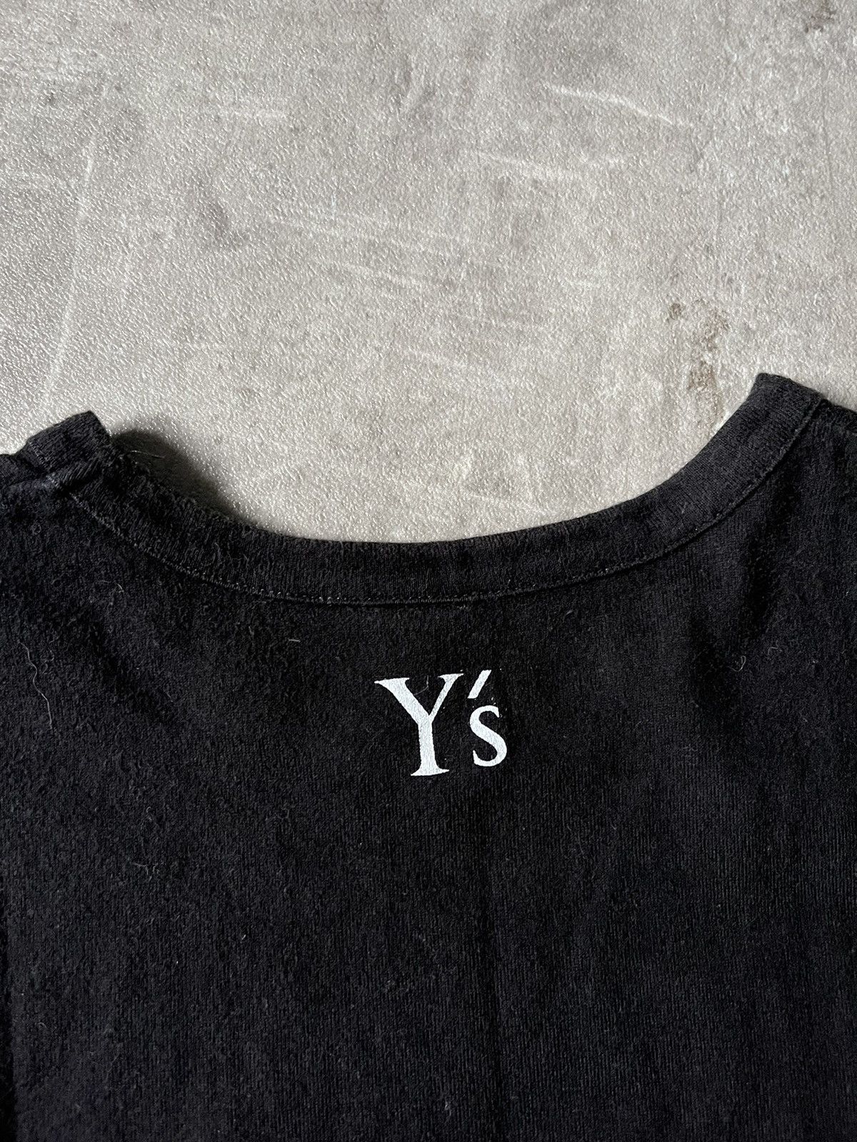 Y's Yohji Yamamoto It's a sin to be Y's black T-shirt Y's Size US M / EU 48-50 / 2 - 6 Thumbnail
