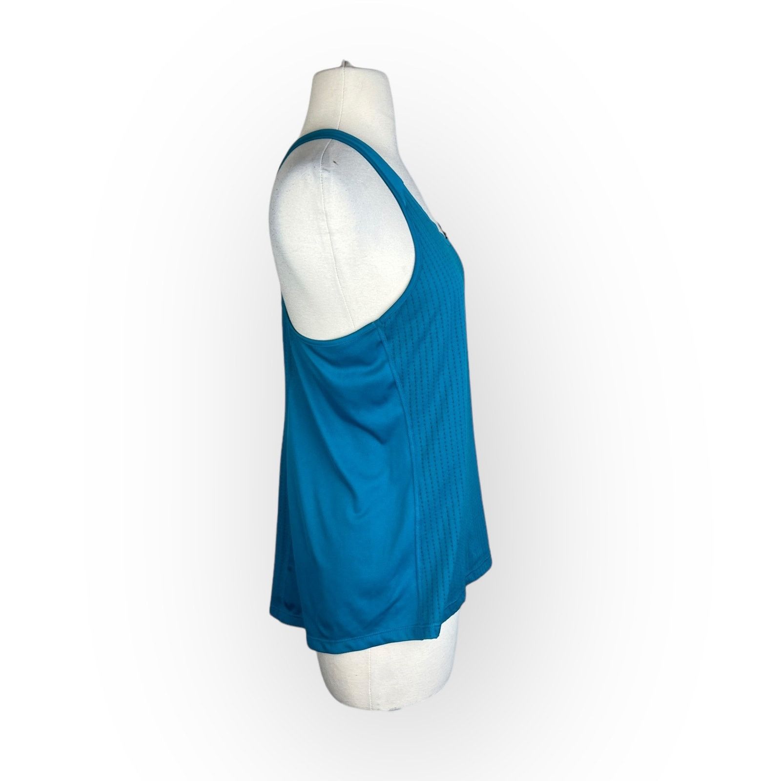 Champion Champion C9 Teal Racerback Tank Top with Mesh Insert Size M / US 6-8 / IT 42-44 - 4 Thumbnail