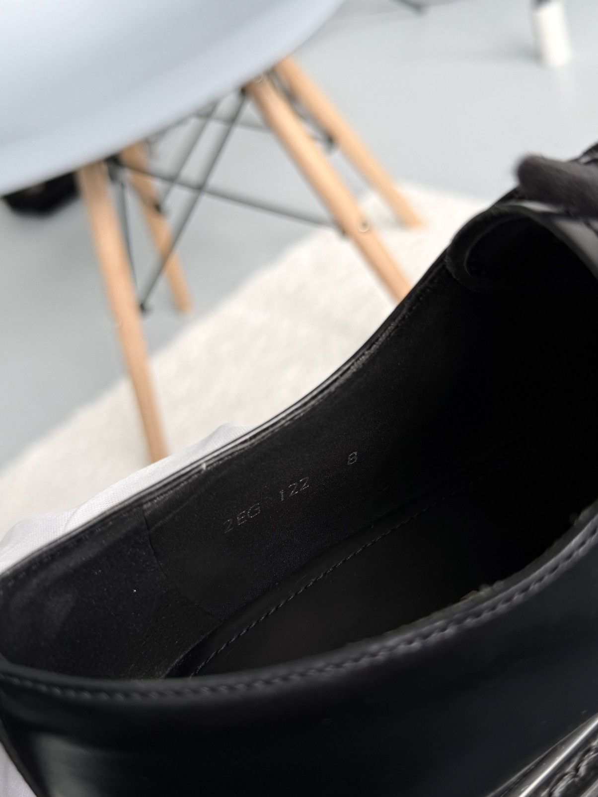 Prada Prada Leather Derby Shoes Black Classic Lace Up Italy Size US 10 / EU 43 - 20 Thumbnail