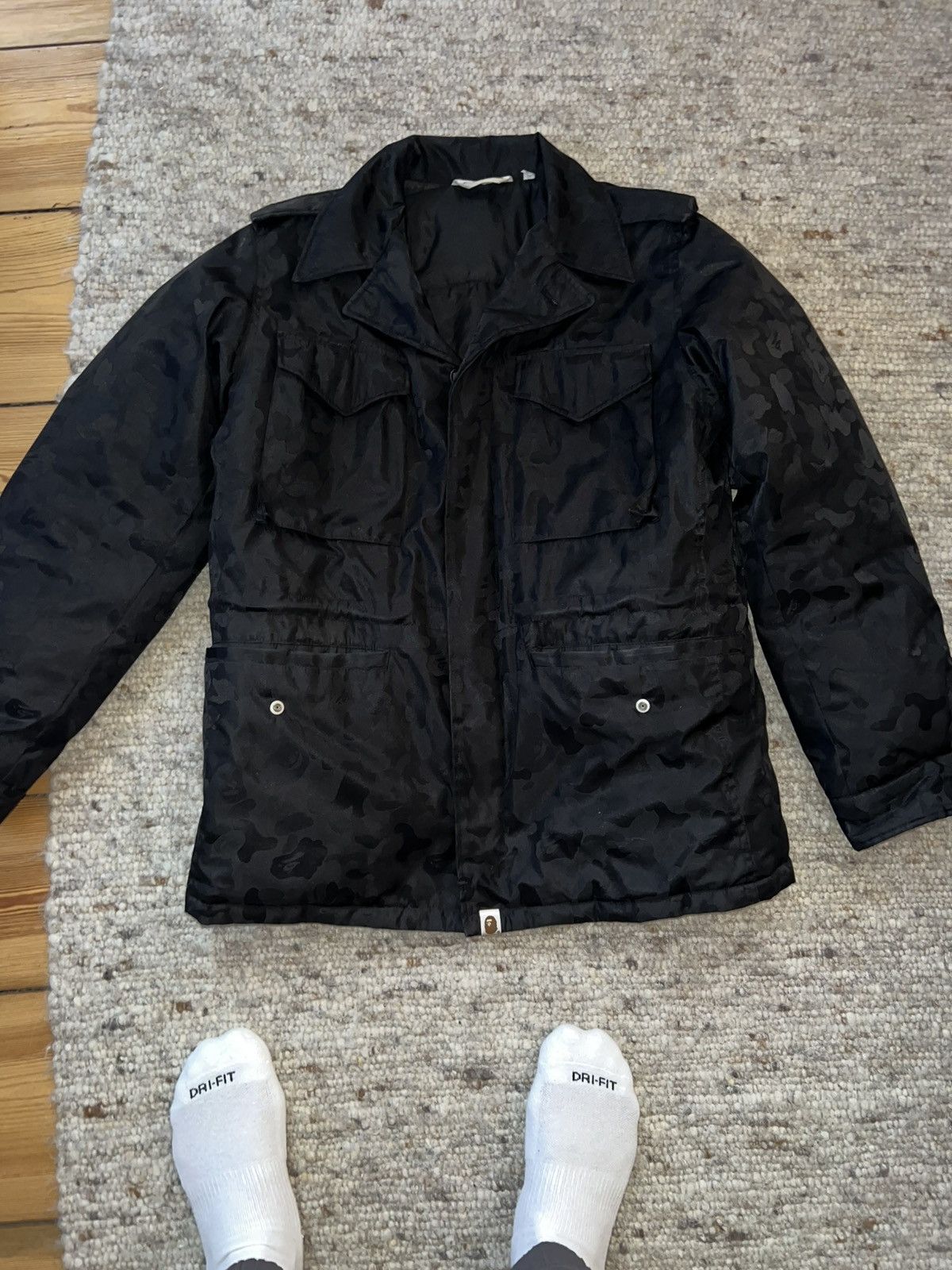 Bape Bape Black ABC camo army jacket Size US L / EU 52-54 / 3 - 2 Thumbnail