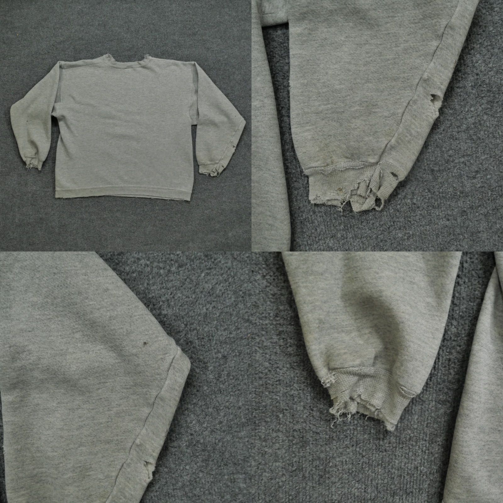 Vintage VINTAGE Mountain Climbing Sweatshirt Adult Large Grey 90s Distressed Logo Pullover Unisex Mens Womens Size US L / EU 52-54 / 3 - 9 Thumbnail