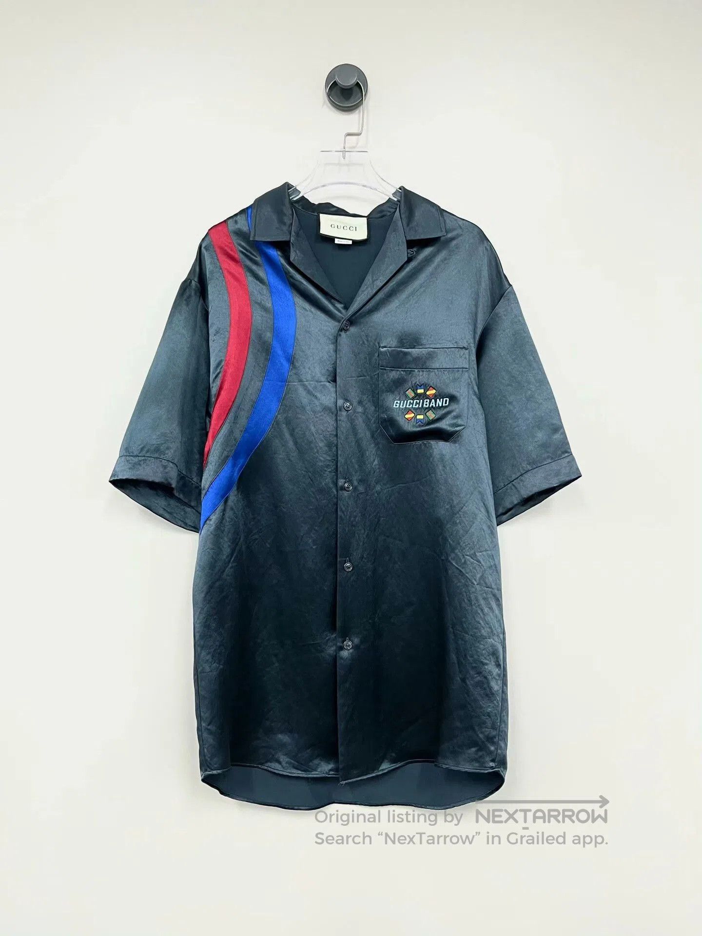 Gucci Gucci Gray Short Sleeve Shirt. Size US S / EU 44-46 / 1 - 1 Thumbnail