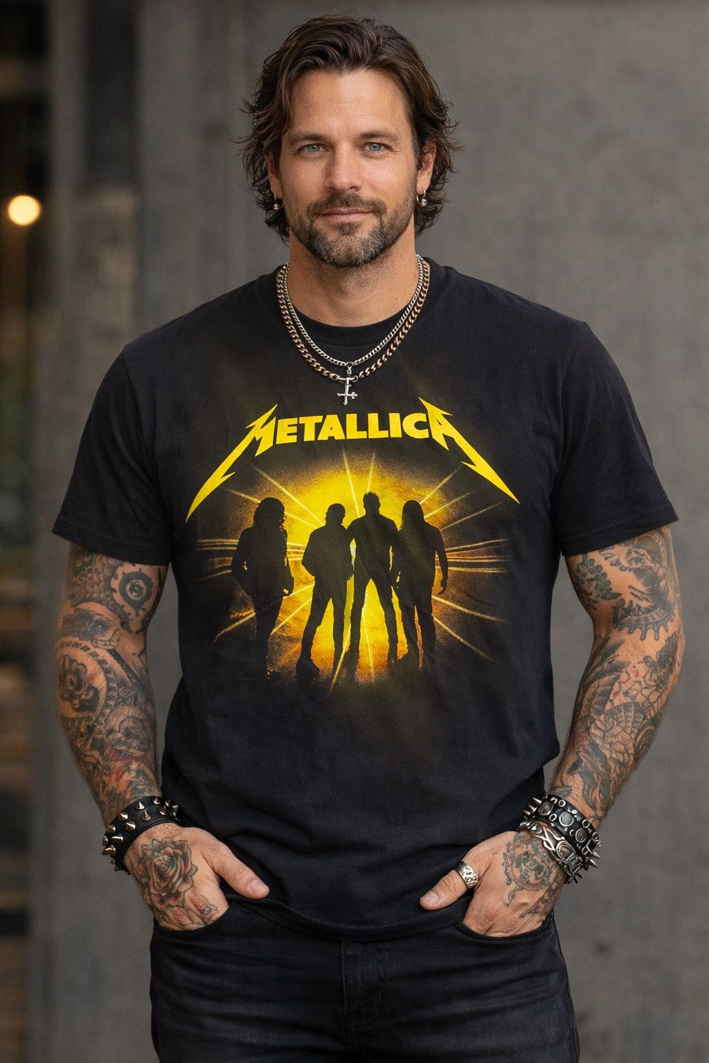 Metallica Metallica M72 World Tour Black TShirt 2024 Official Merch XL Size US XL / EU 56 / 4 - 1 Thumbnail