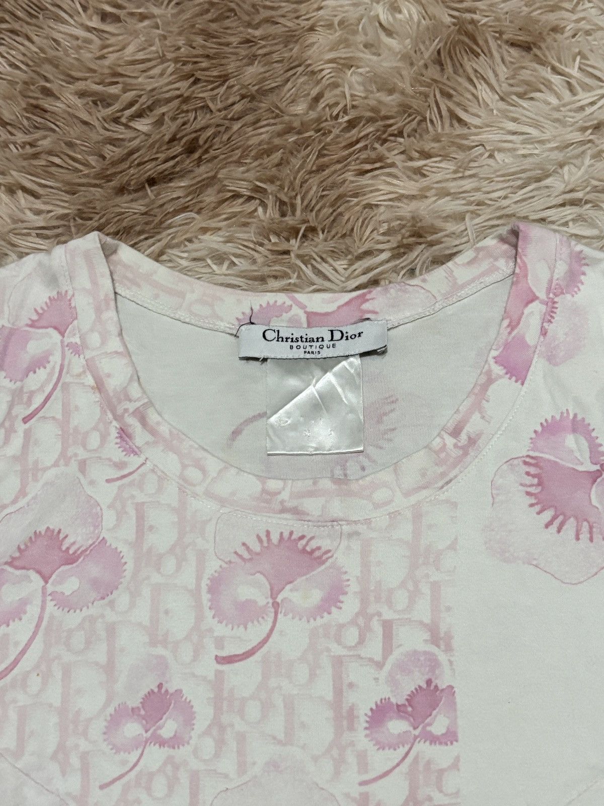 Dior Christian Dior Galliano 2005 Vintage monogram tank top Size M / US 6-8 / IT 42-44 - 3 Thumbnail