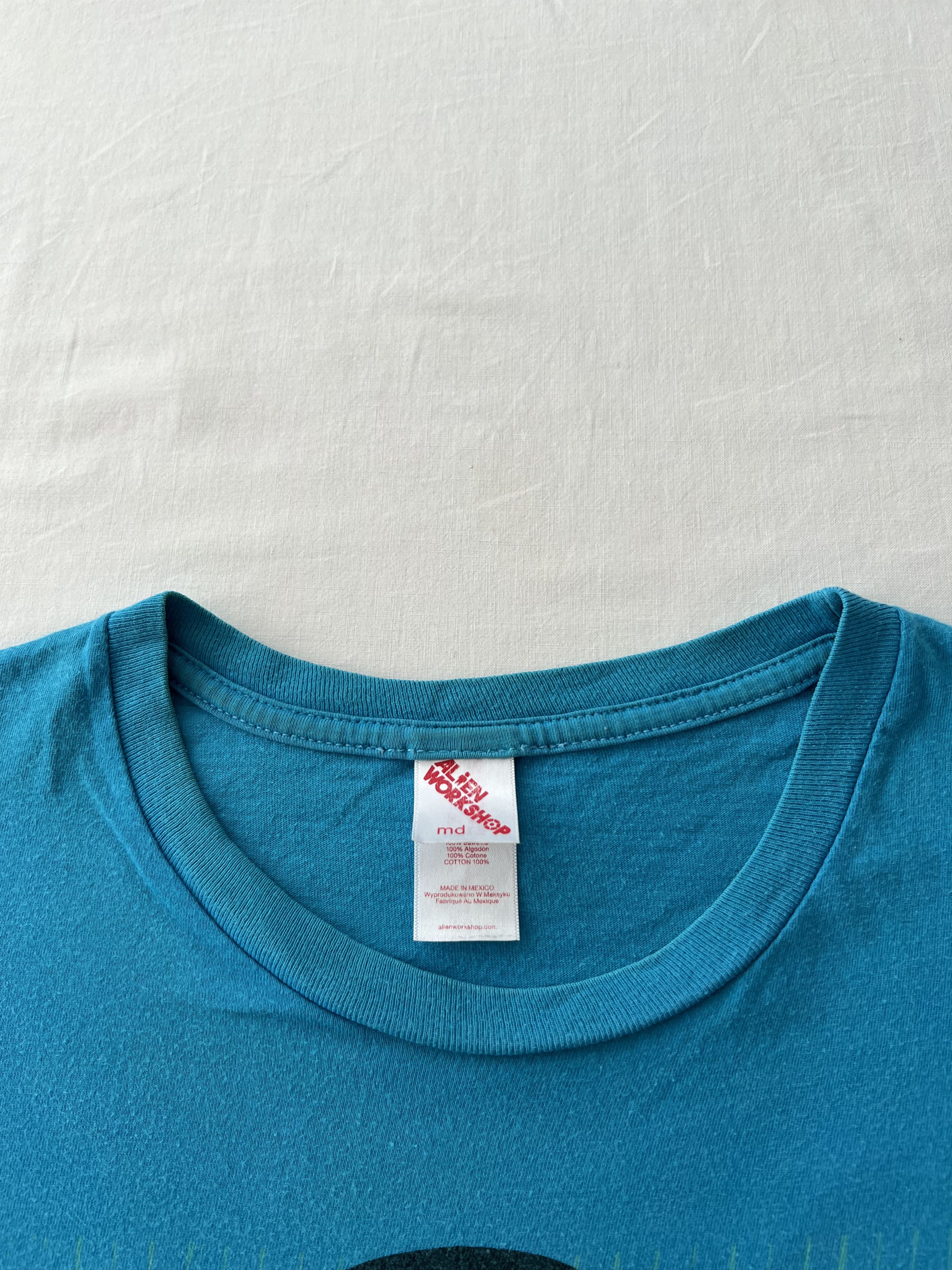 Alien Workshop Vintage 2000s Alien Workshop Skateboards Blue T-shirt Size US M / EU 48-50 / 2 - 14 Thumbnail