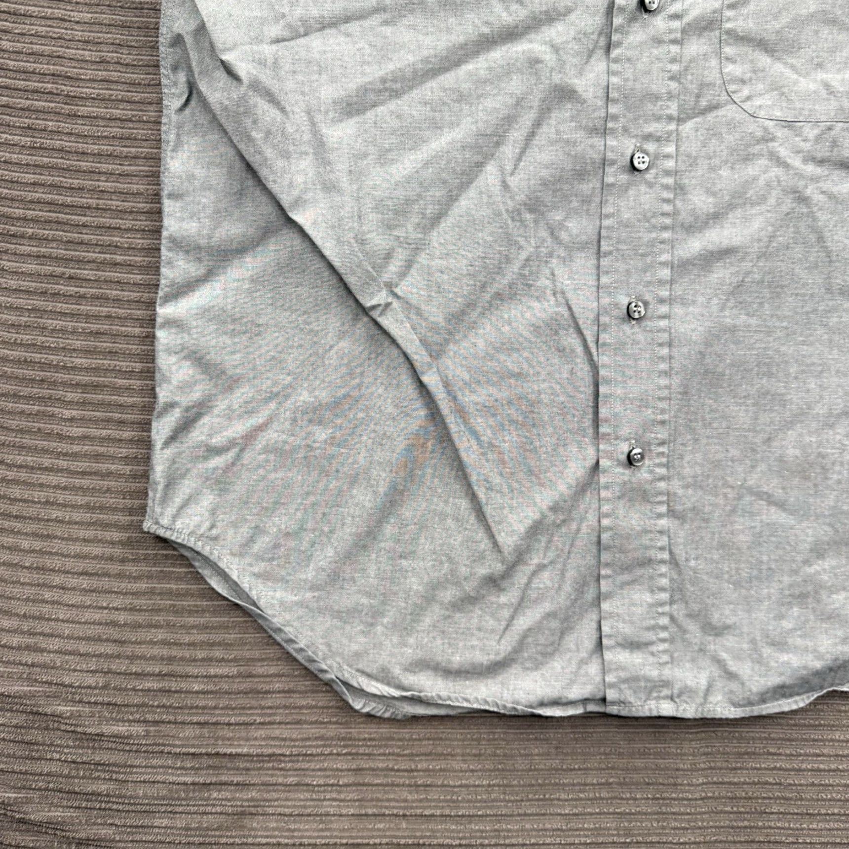 Missoni Missoni Shirt Men 15.5 39 Gray Cotton Long Sleeve Button Up Designer Business Shirt Size US L / EU 52-54 / 3 - 6 Thumbnail