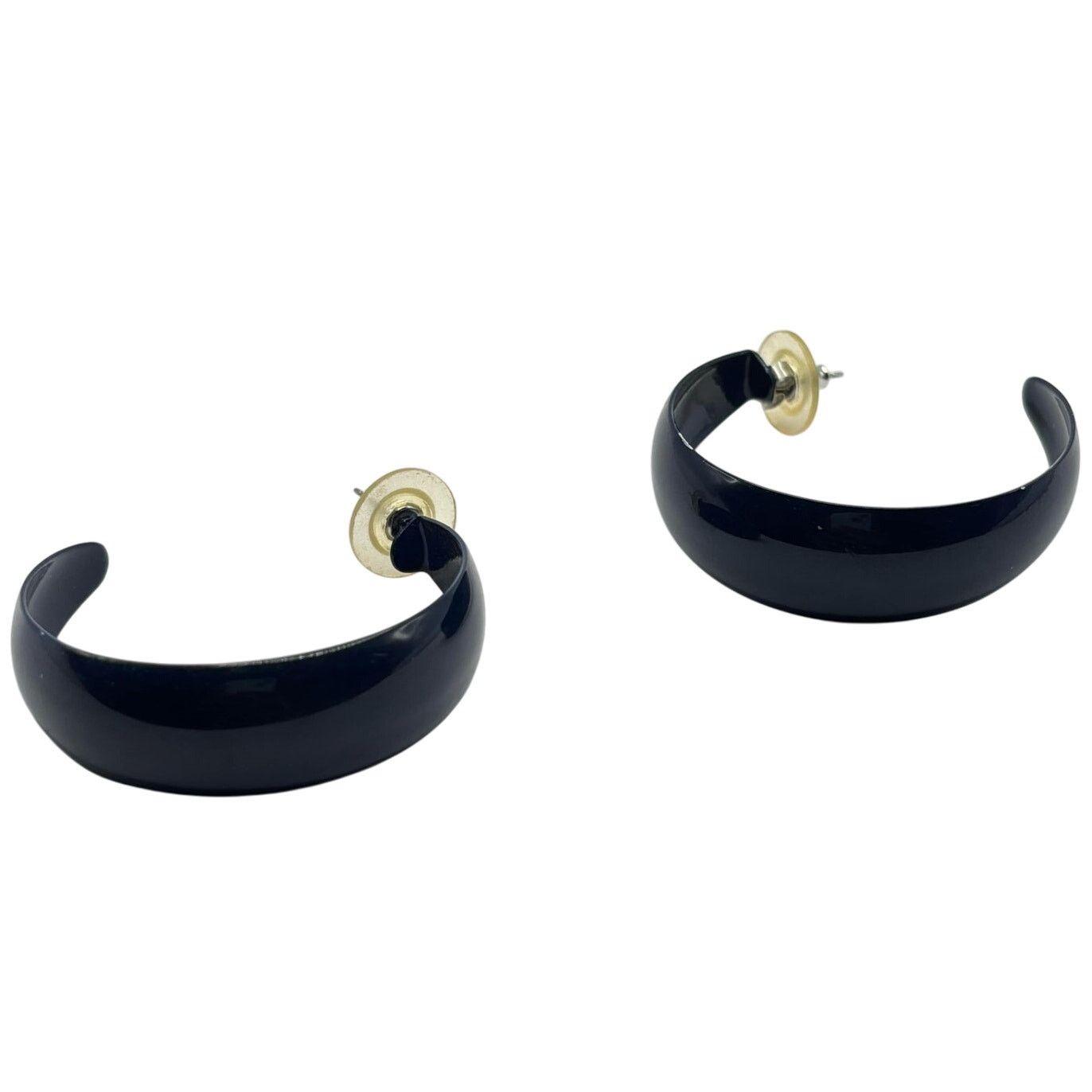Other Blue Curved Earrings Size ONE SIZE - 3 Thumbnail