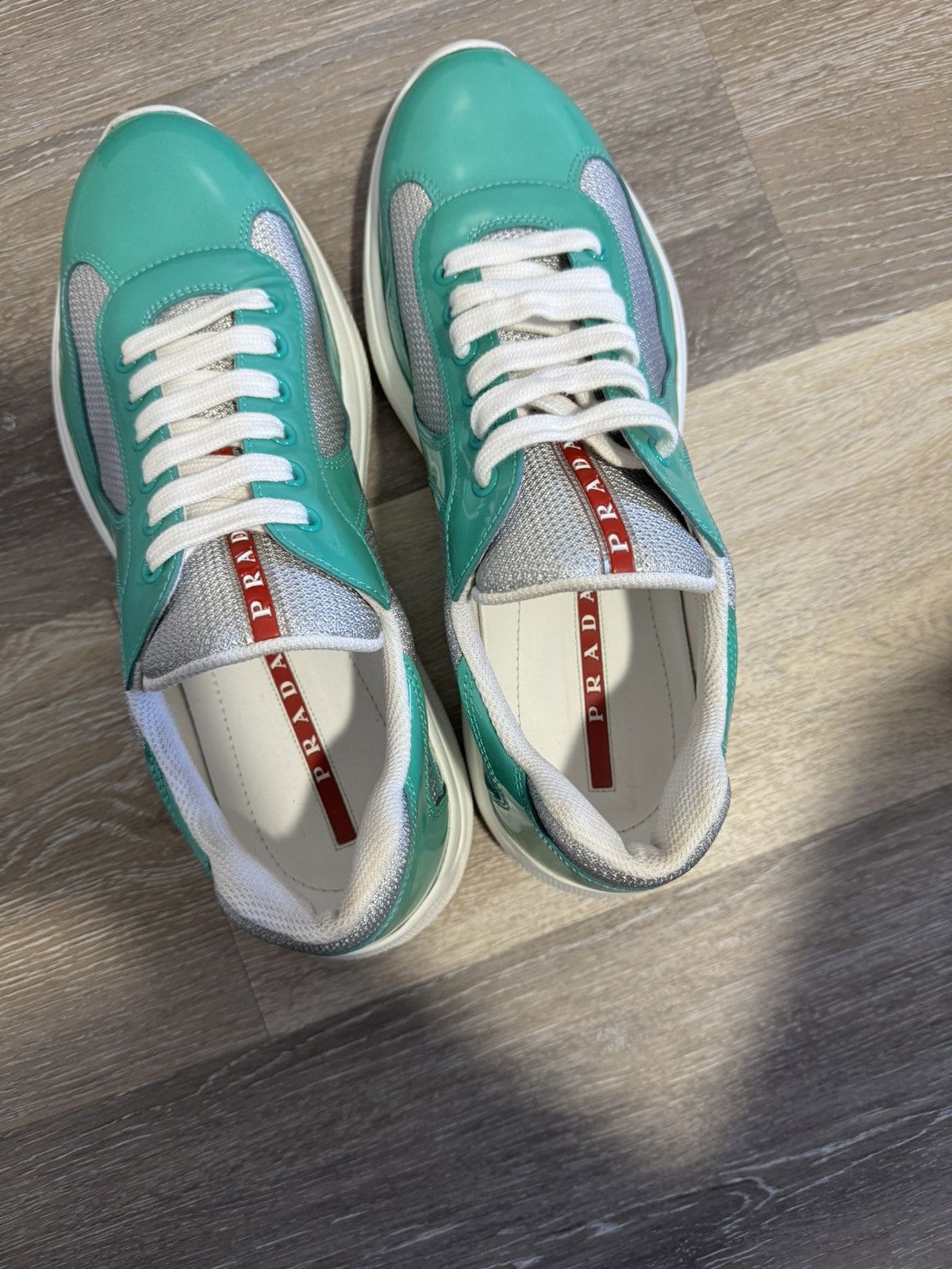 Prada Turquoise Prada American cup Size US 10 / EU 43 - 5 Thumbnail