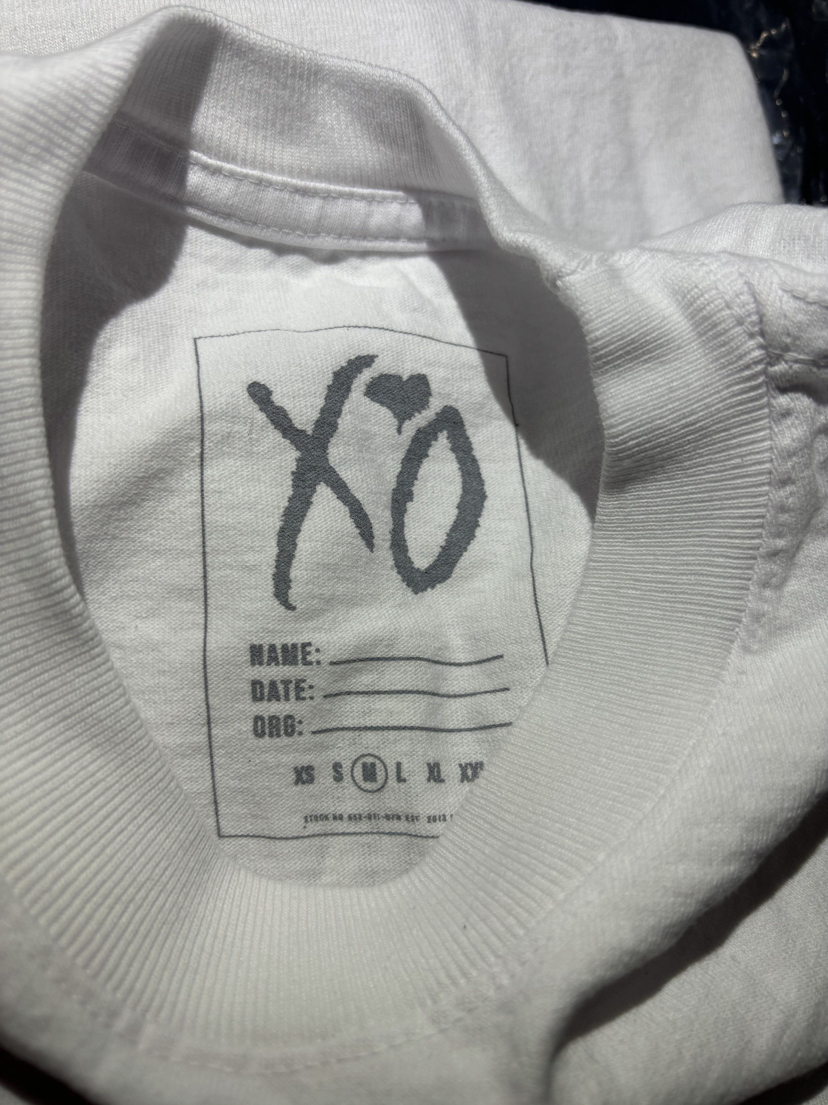 XO The weekend official “die for me” medium Tshirt NWOT Size US M / EU 48-50 / 2 - 4 Thumbnail