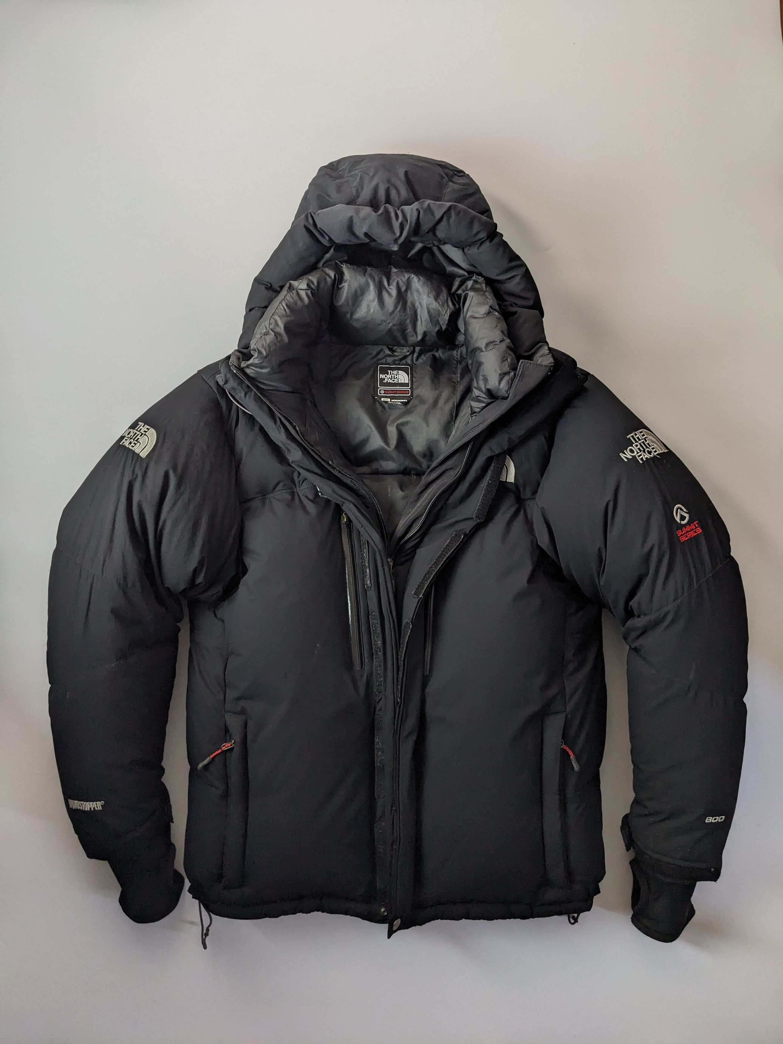 The North Face THE NORTH FACE HIMALAYAN 800 PUFFER JACKET WINDSTOPPER ...