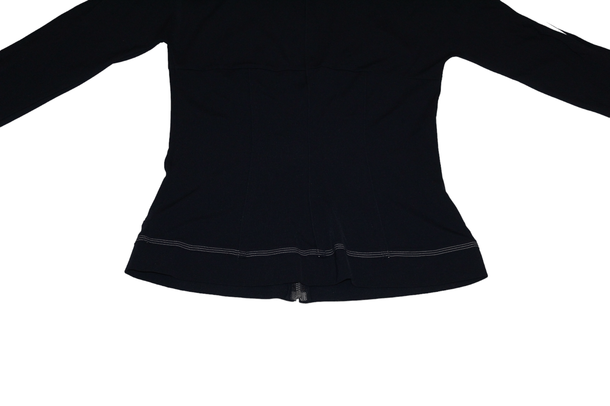 Marithe + Francois Girbaud RARE VTG💥 M+FG CRAVATATAKILLER Taped Track Fitted Jacket Size M / US 6-8 / IT 42-44 - 12 Thumbnail