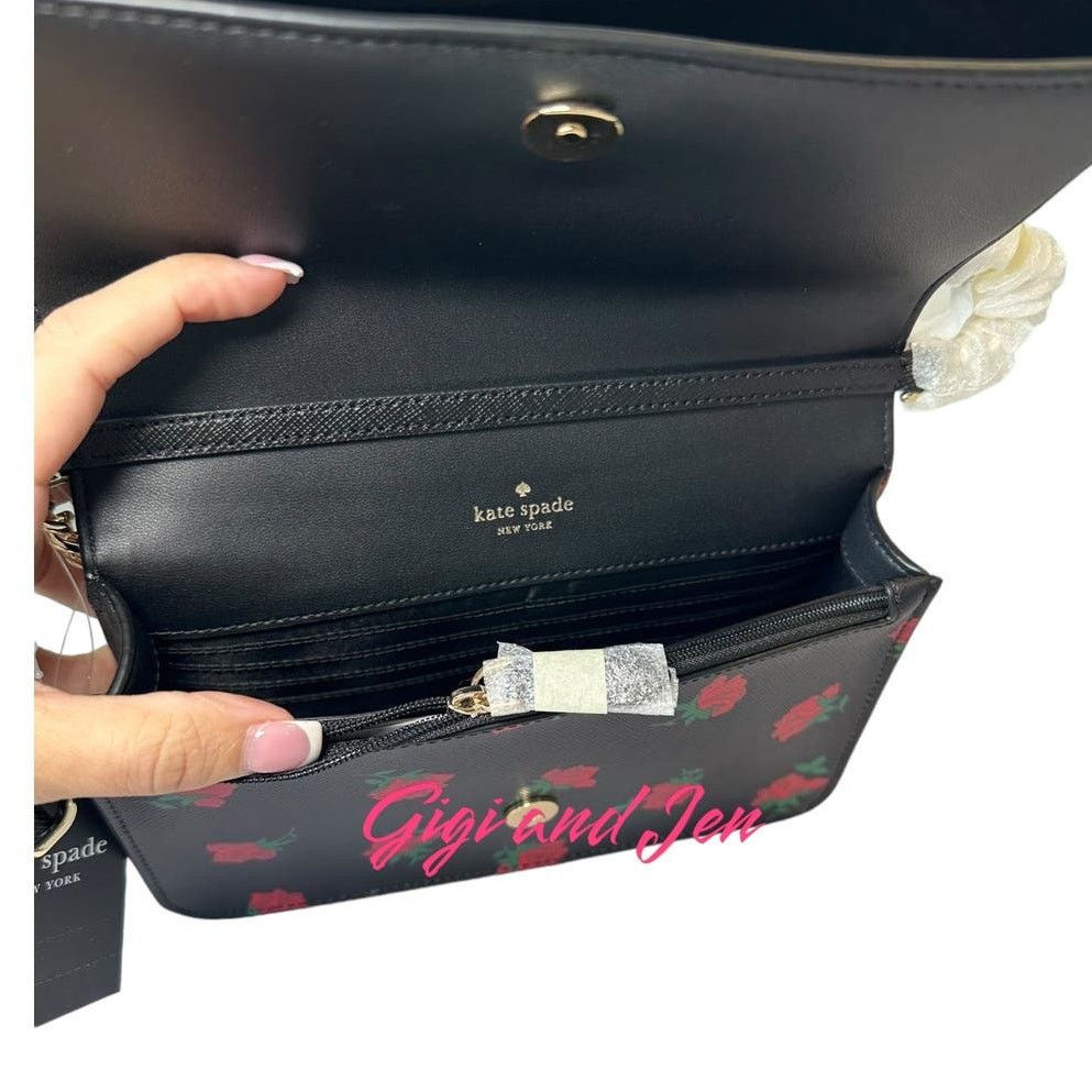Kate Spade Kate Spade Madison Rose Toss Small Flap Crossbody Bag Size ONE SIZE - 3 Thumbnail