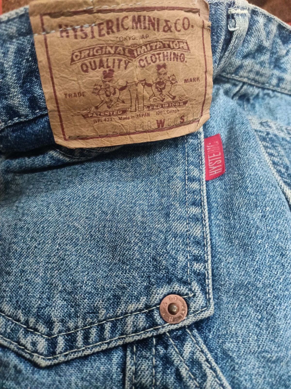 Hysteric Glamour HYSTERIC MINI x DENIM TOTE BAG x DENIM & DUNGAREE Size ONE SIZE - 9 Thumbnail