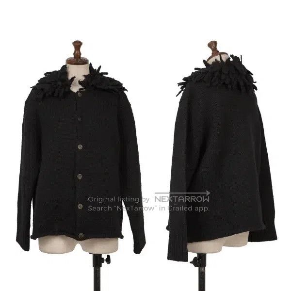 Comme des Garcons Comme Des Garcons Black Retro Lace Design Knit Top Size M / US 6-8 / IT 42-44 - 1 Thumbnail