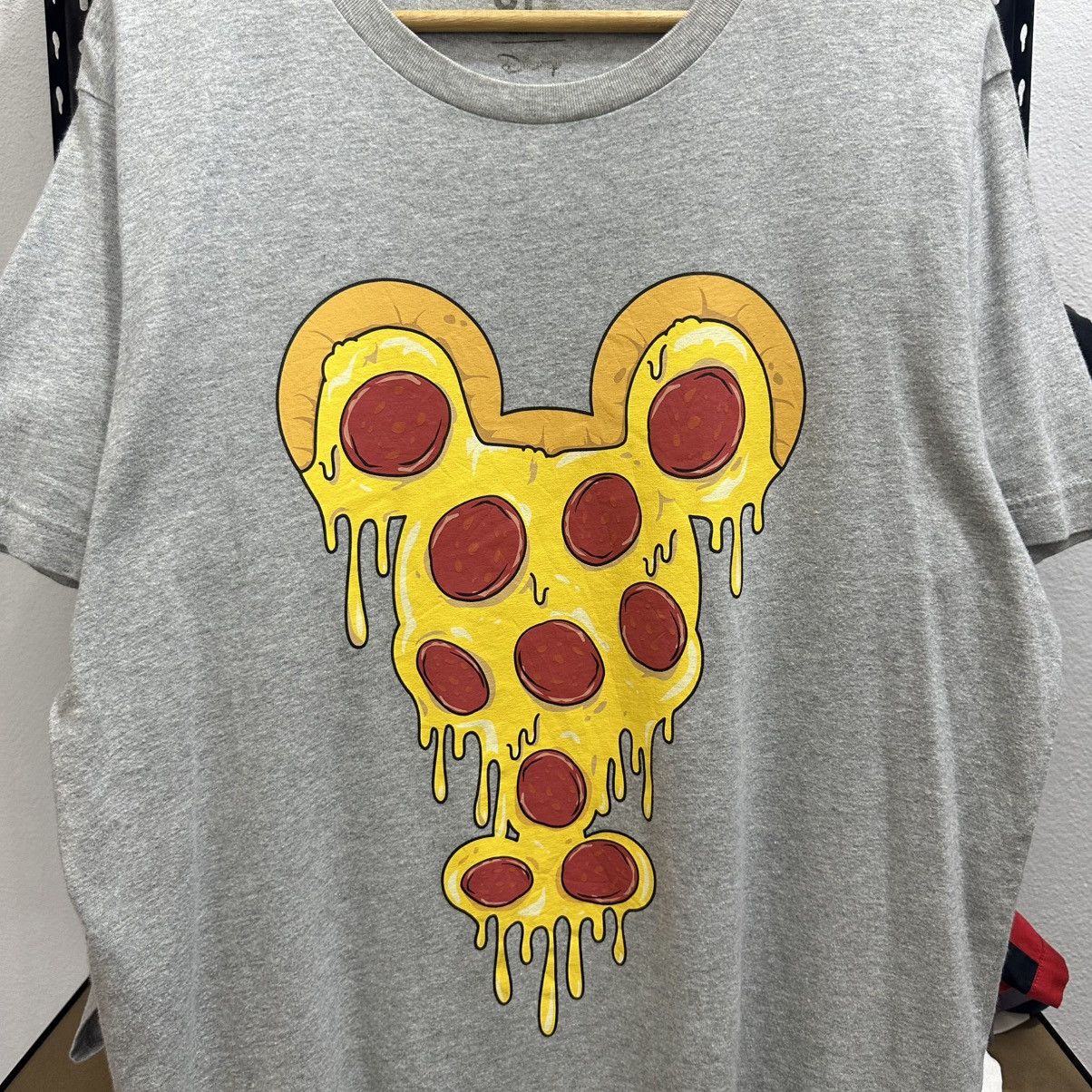 Disney × Uniqlo Rare Uniqlo x Disney Pizza Mickey Tees Size US XL / EU 56 / 4 - 2 Thumbnail