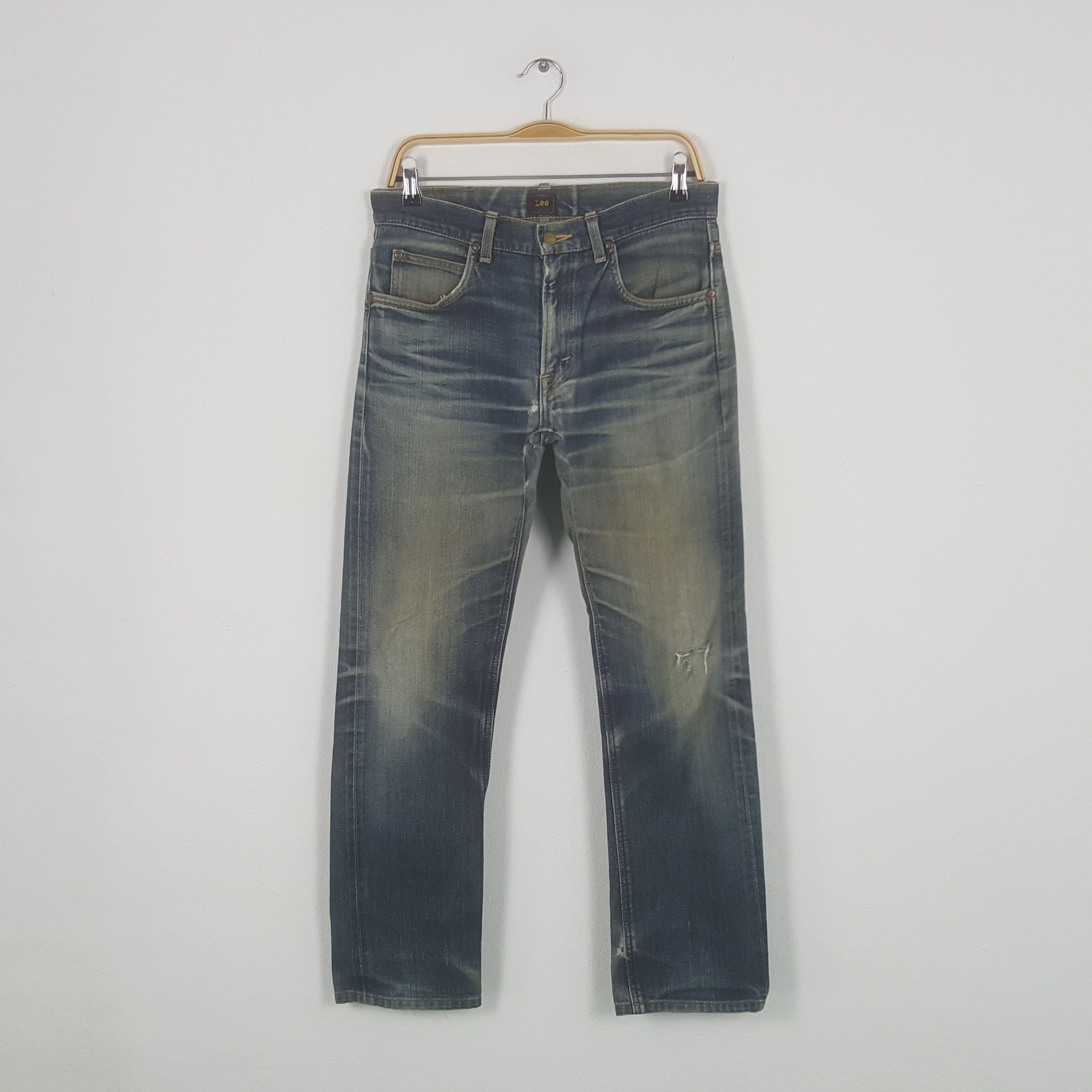 Lee Vintage Lee American Grunge Fading Style Denim Jeans Size US 31 - 1 Thumbnail