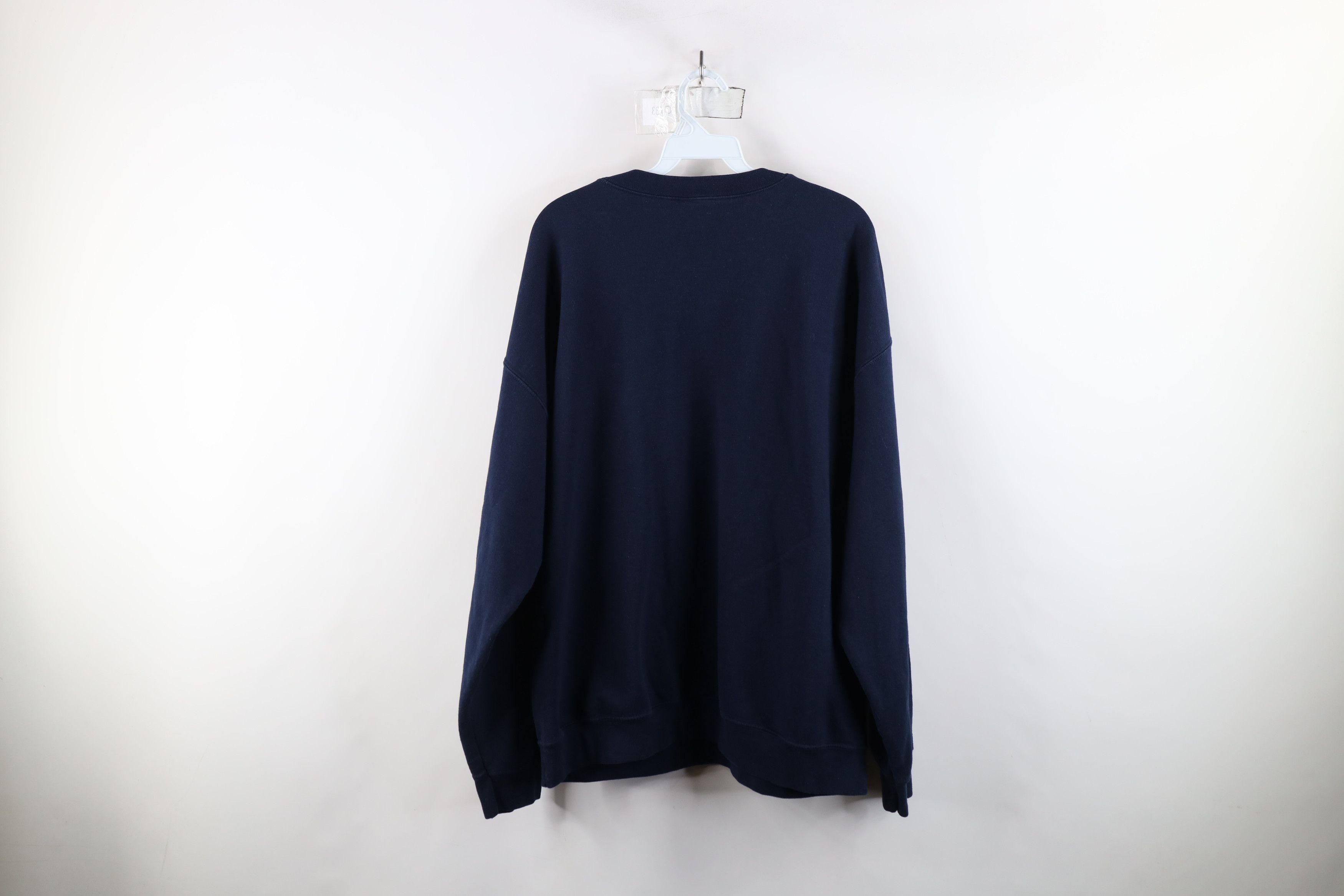 Vintage Vintage 90s Streetwear Fresh Hell Is This Sweatshirt Blue Size US XL / EU 56 / 4 - 10 Thumbnail