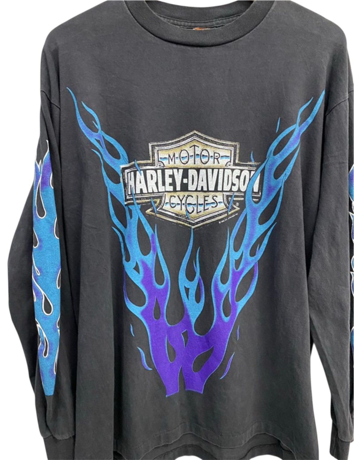 Harley Davidson Vintage Harley Davidson Longsleeve Size US L / EU 52-54 / 3 - 2 Thumbnail