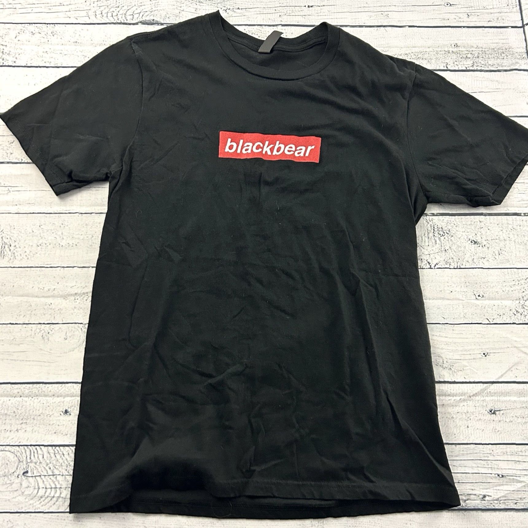 Logo 7 Blackbear Artist Box Logo Short Sleeve T Shirt Men's M Black Size US M / EU 48-50 / 2 - 2 Thumbnail