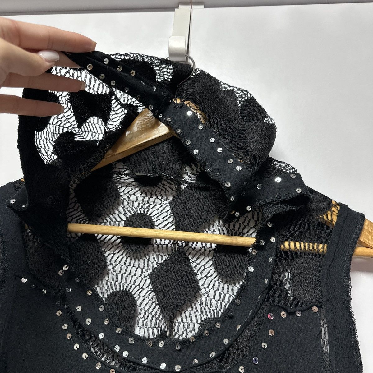 Dsquared2 Dsquared2 mesh blouse with hood vintage rare y2k Size M / US 6-8 / IT 42-44 - 6 Thumbnail