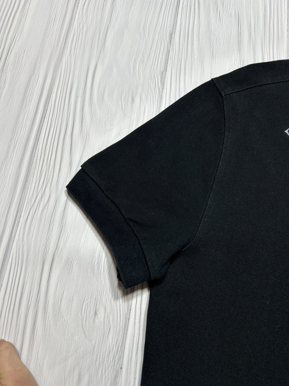 MA.STRUM × Massimo Osti Ma.Strum Logo Black Polo Size US L / EU 52-54 / 3 - 5 Thumbnail