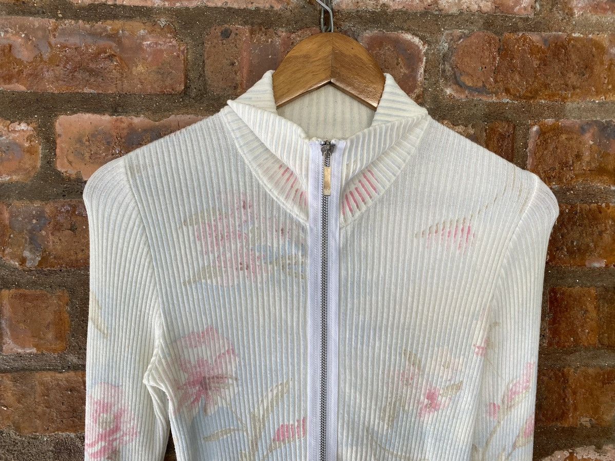 Japanese Brand 1990s Lampo Zipper filato knitting yarn Size M / US 6-8 / IT 42-44 - 3 Thumbnail