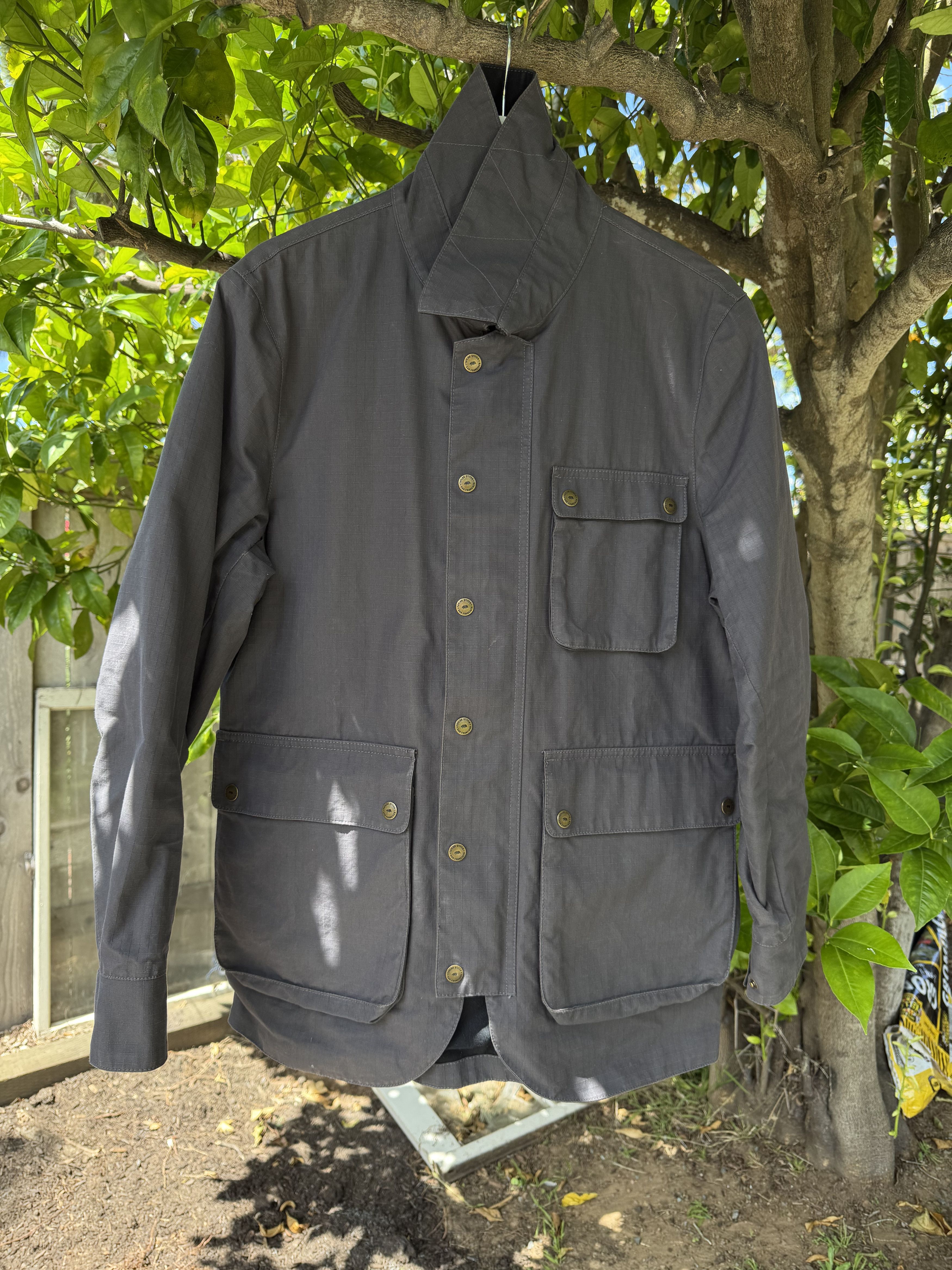 Taylor Stitch Taylor Stitch Rover Jacket Ripstop Slate Dry Wax Small 38 Size US S / EU 44-46 / 1 - 11 Thumbnail
