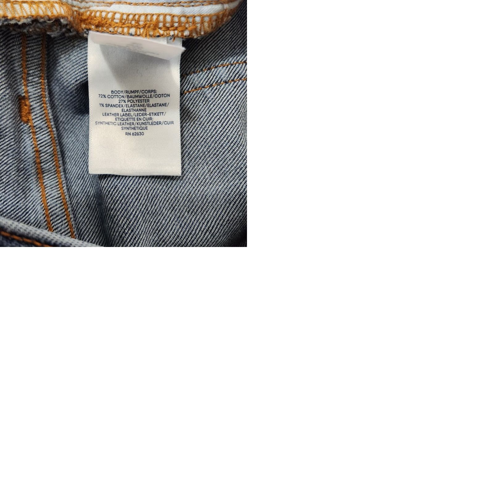 Lands' End Lands' End Womens Recover Mid Rise Straight Leg Jeans-Size 4 Blue Size 27" / US 4 / IT 40 - 9 Thumbnail