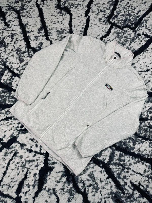 L.L. Bean LL bean fleece zip jacket gray white M Size M / US 6-8 / IT 42-44 - 2 Thumbnail