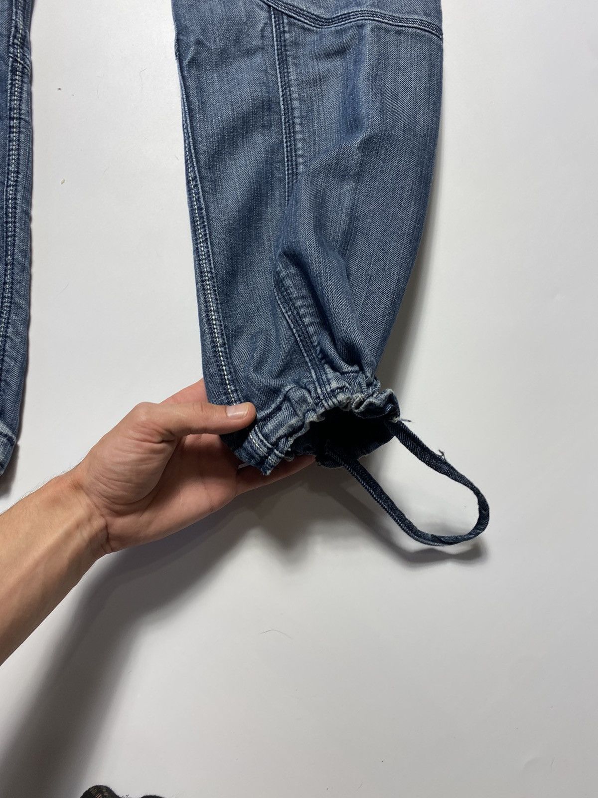 Vintage Vintage Y2k Police cargo jeans Kanye West style size 30 Size US 30 / EU 46 - 10 Thumbnail