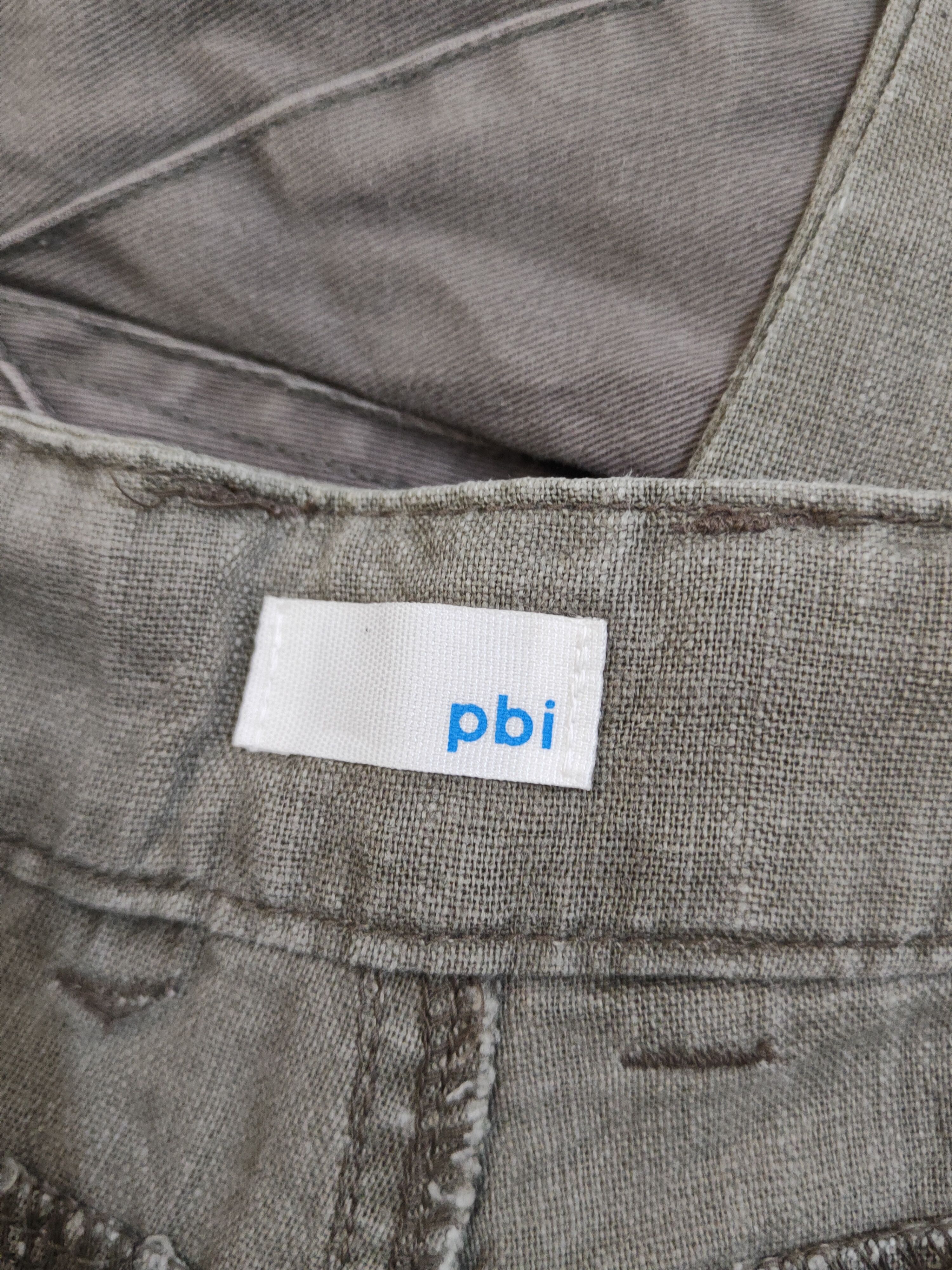 Japanese Brand Pbi Olive Faded Multipocket Tactical Cargo Pants #W1427 Size 28" / US 6 / IT 42 - 15 Thumbnail