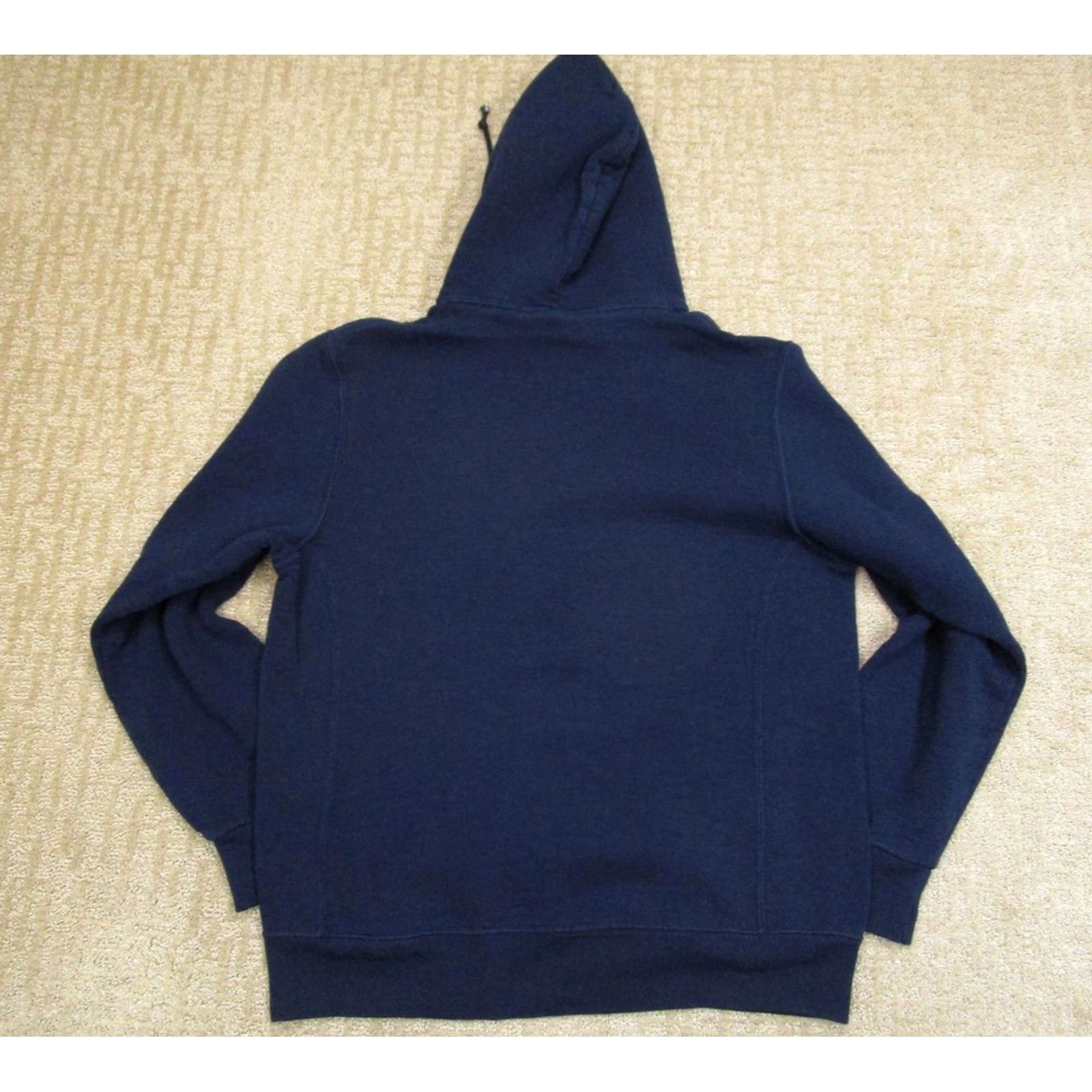 Russell Athletic Russell Athletic Hoodie Men M Blue Pullover Hooded Sweatshirt Y2K Logo Pocket Streetwear Sportswear Size US M / EU 48-50 / 2 - 3 Thumbnail