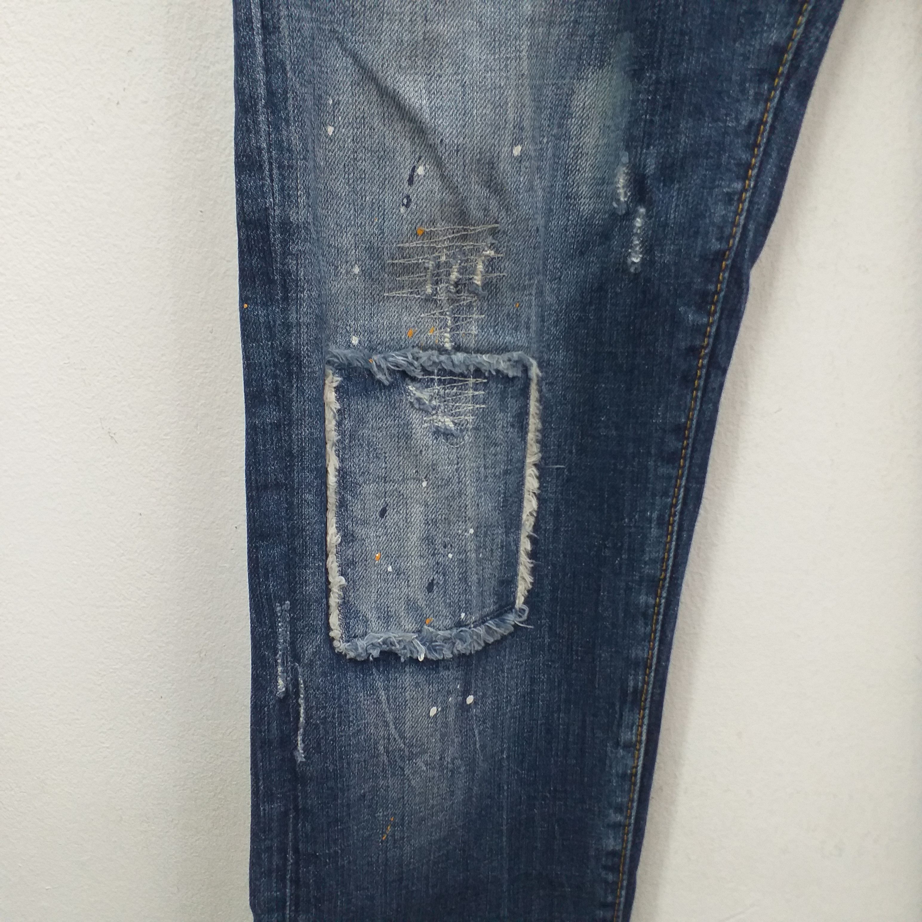 Hysteric Glamour Dsquared2 Japanese Brand Distressed Denim 36x30.5 -JN003 Size US 36 / EU 52 - 12 Thumbnail