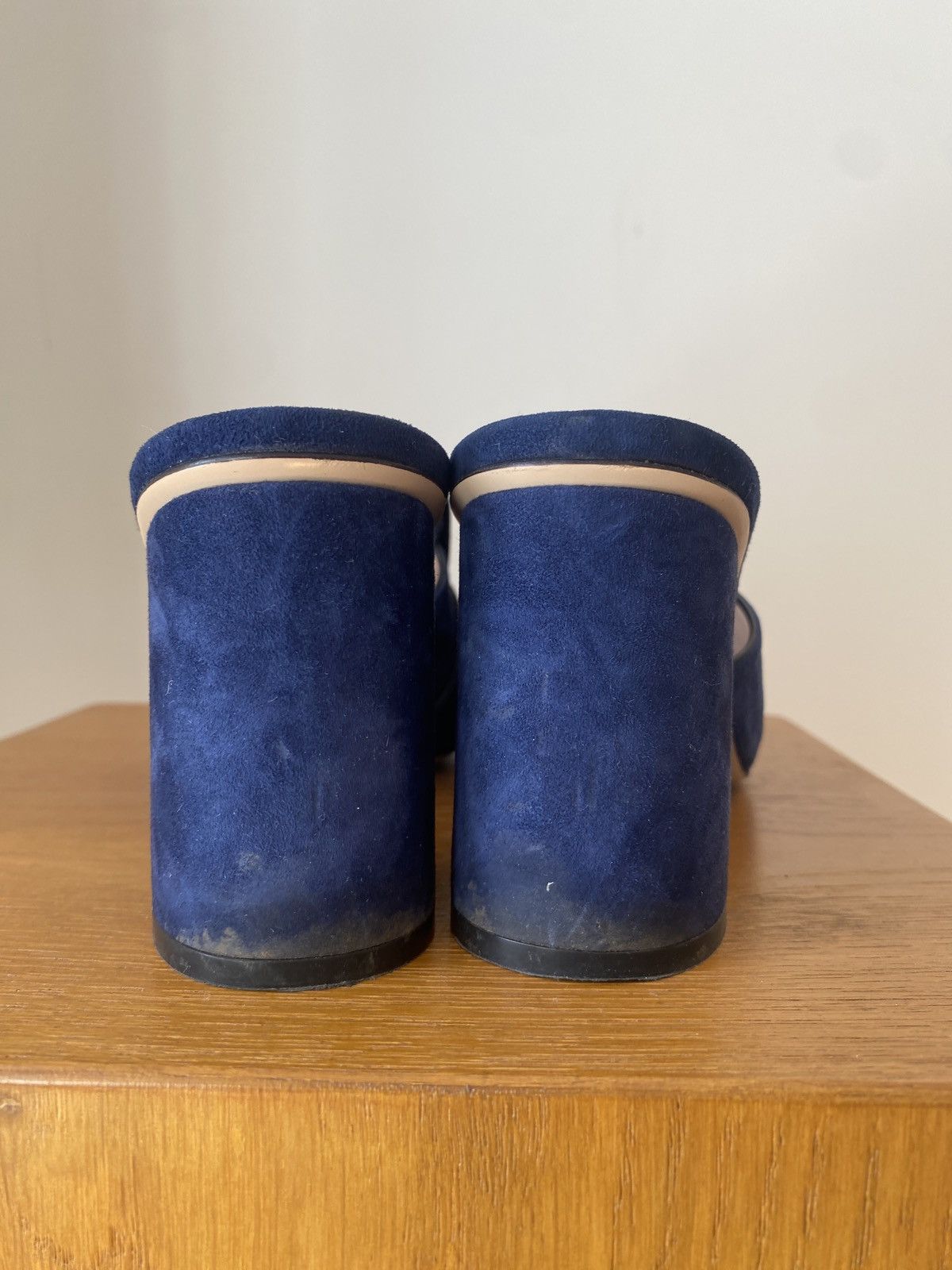 Gucci Gucci Marmont Blue Logo Mule Size US 9 / IT 39 - 6 Thumbnail