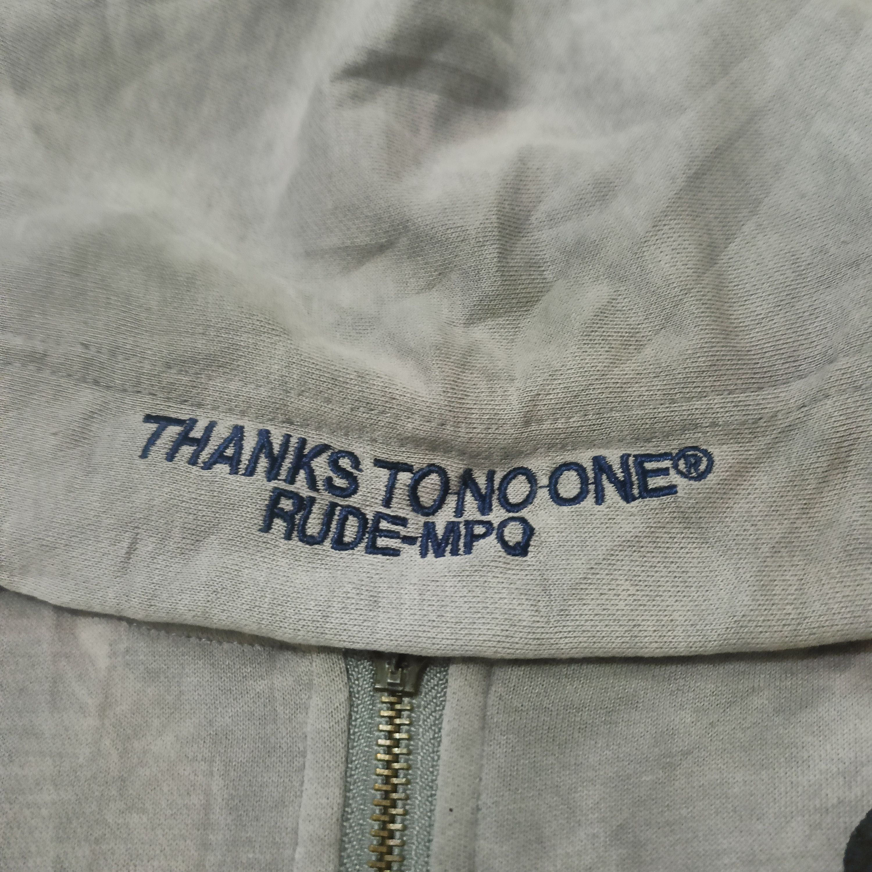 The GV Gallery MPQ by Kaizu Rude Mpq so sick of Human distressed hoodie Size US L / EU 52-54 / 3 - 4 Thumbnail