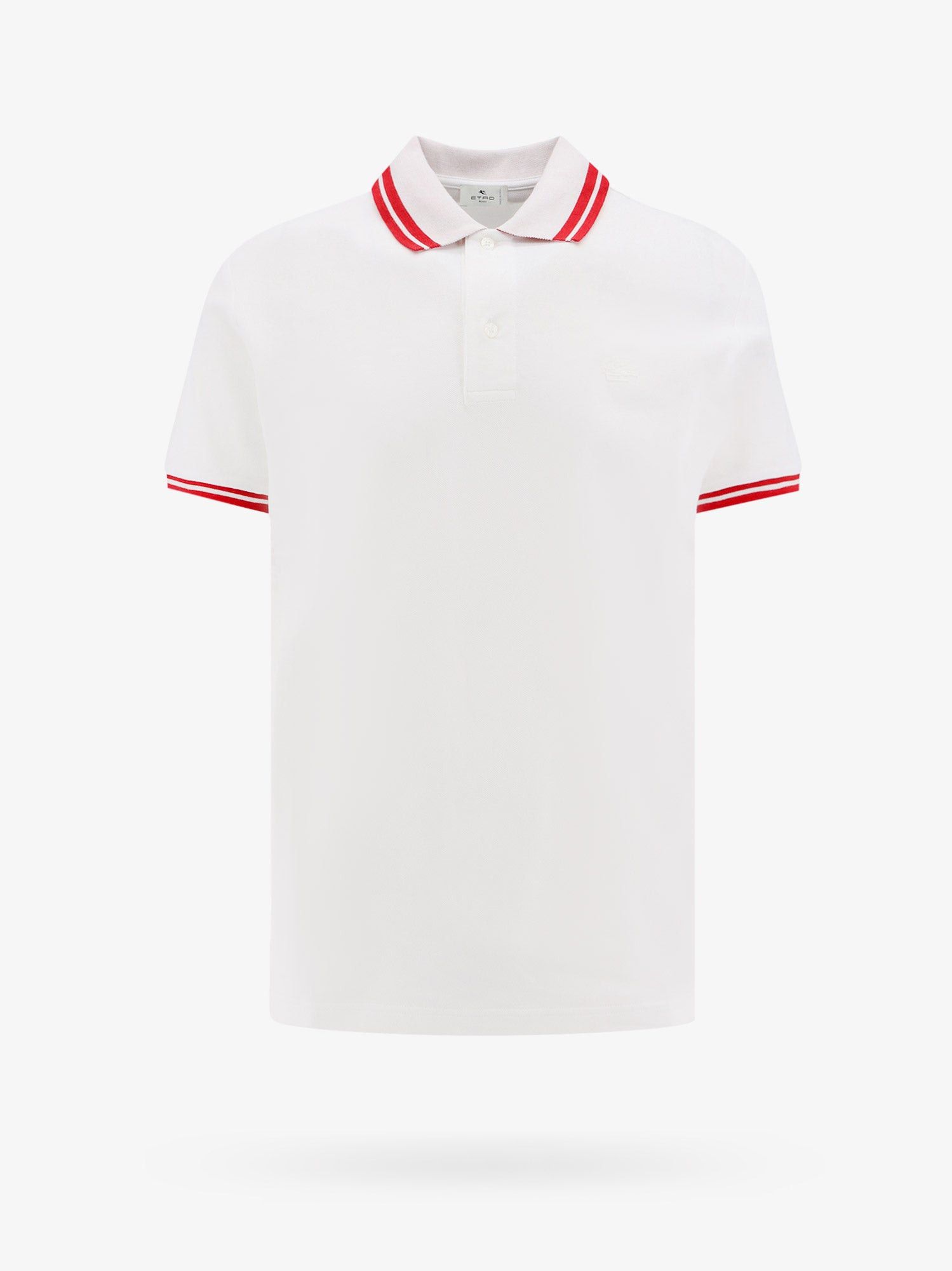 image of Etro Polo Shirt Man White Polo Shirts, Men's (Size XL)