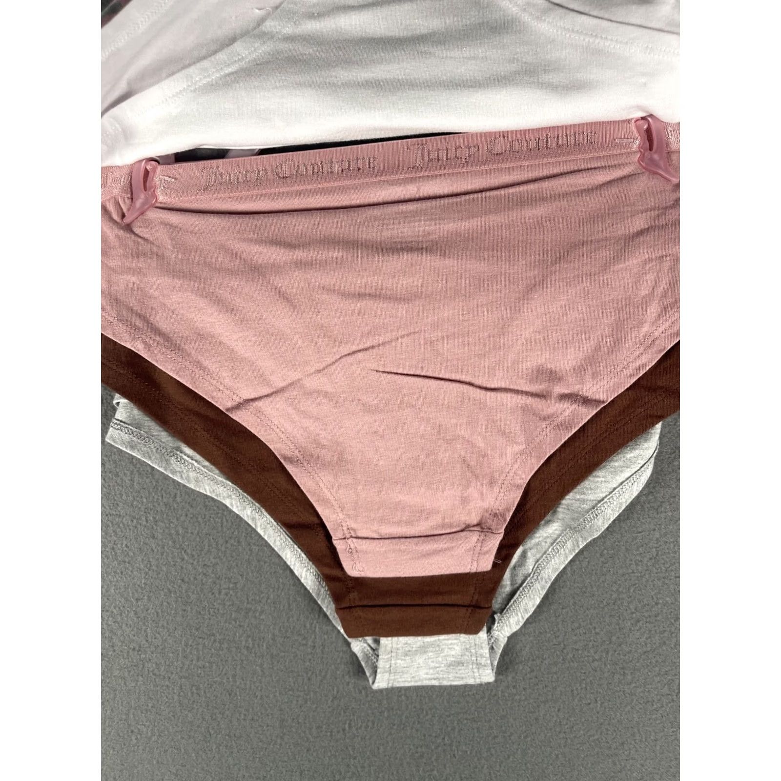 Juicy Couture Juicy Couture Panties 5 Pack Size L Multicolor Logo Seamless Cheeky Womens Size 36" / US 14 / IT 50 - 4 Thumbnail