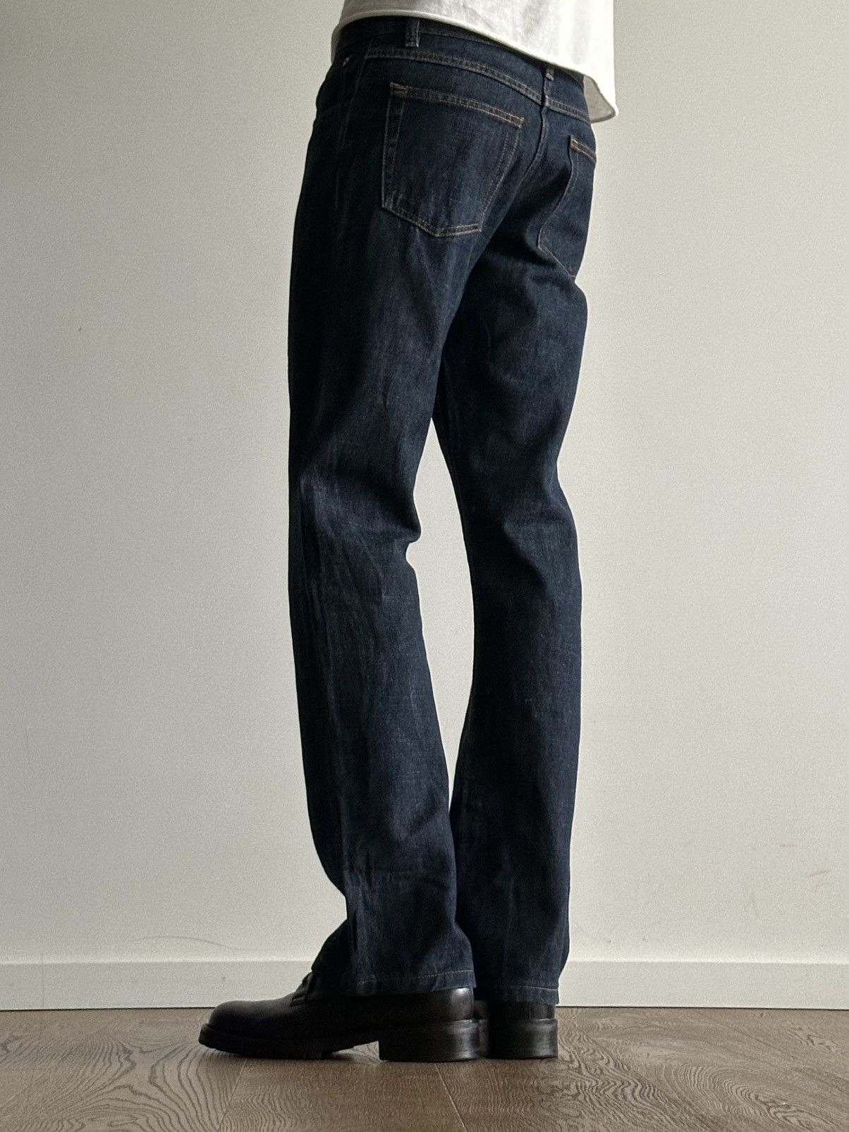 Miu Miu Miu Miu Early 2000’s Raw Denim Jeans Size US 28 / EU 44 - 3 Thumbnail